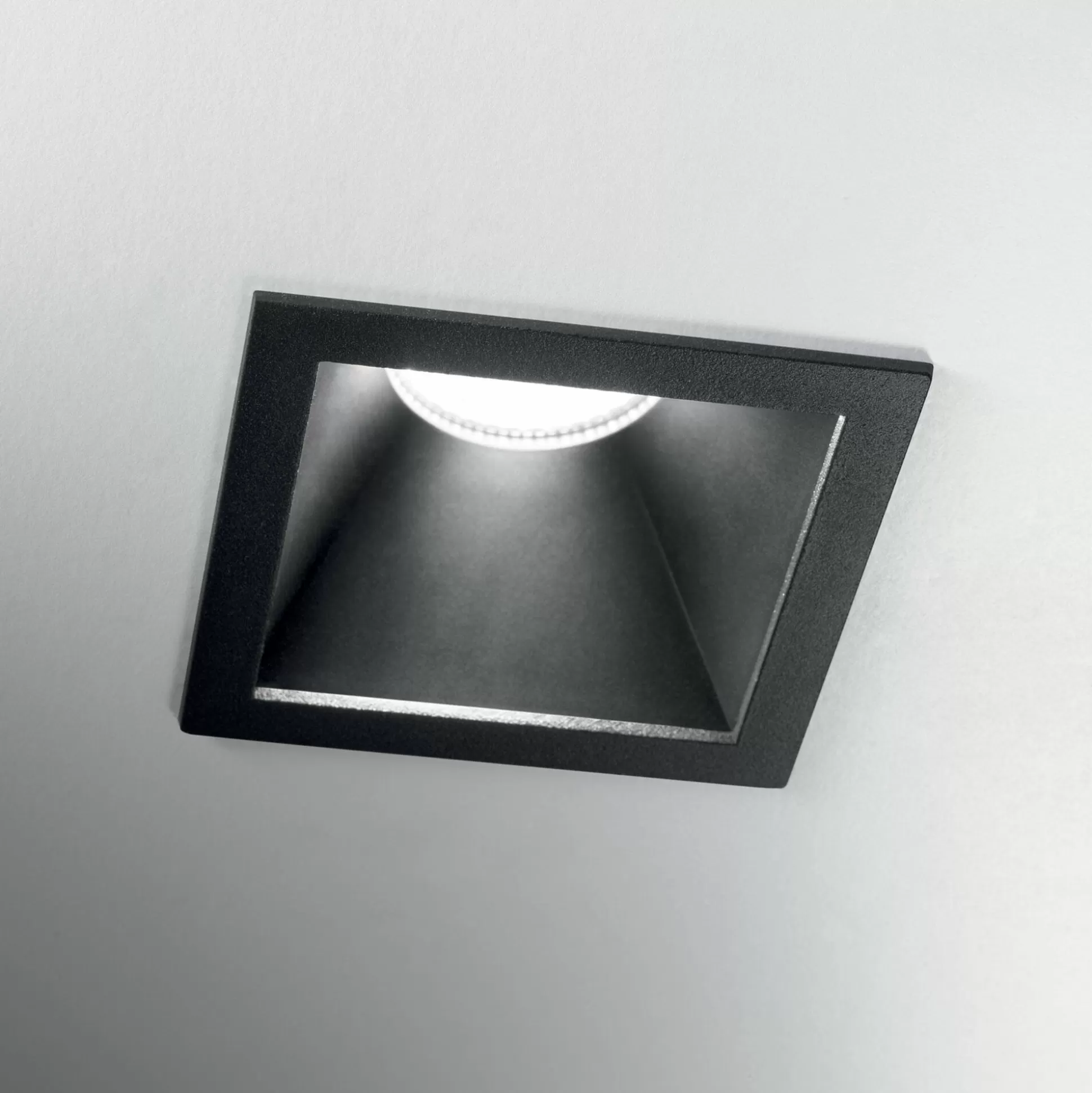 Dmora Lampade Da Incasso<Ideal-Lux - Lampada da incasso GAME TRIM SQUARE 11W 3000K BK BK, 8 x 8 x h12 cm,
