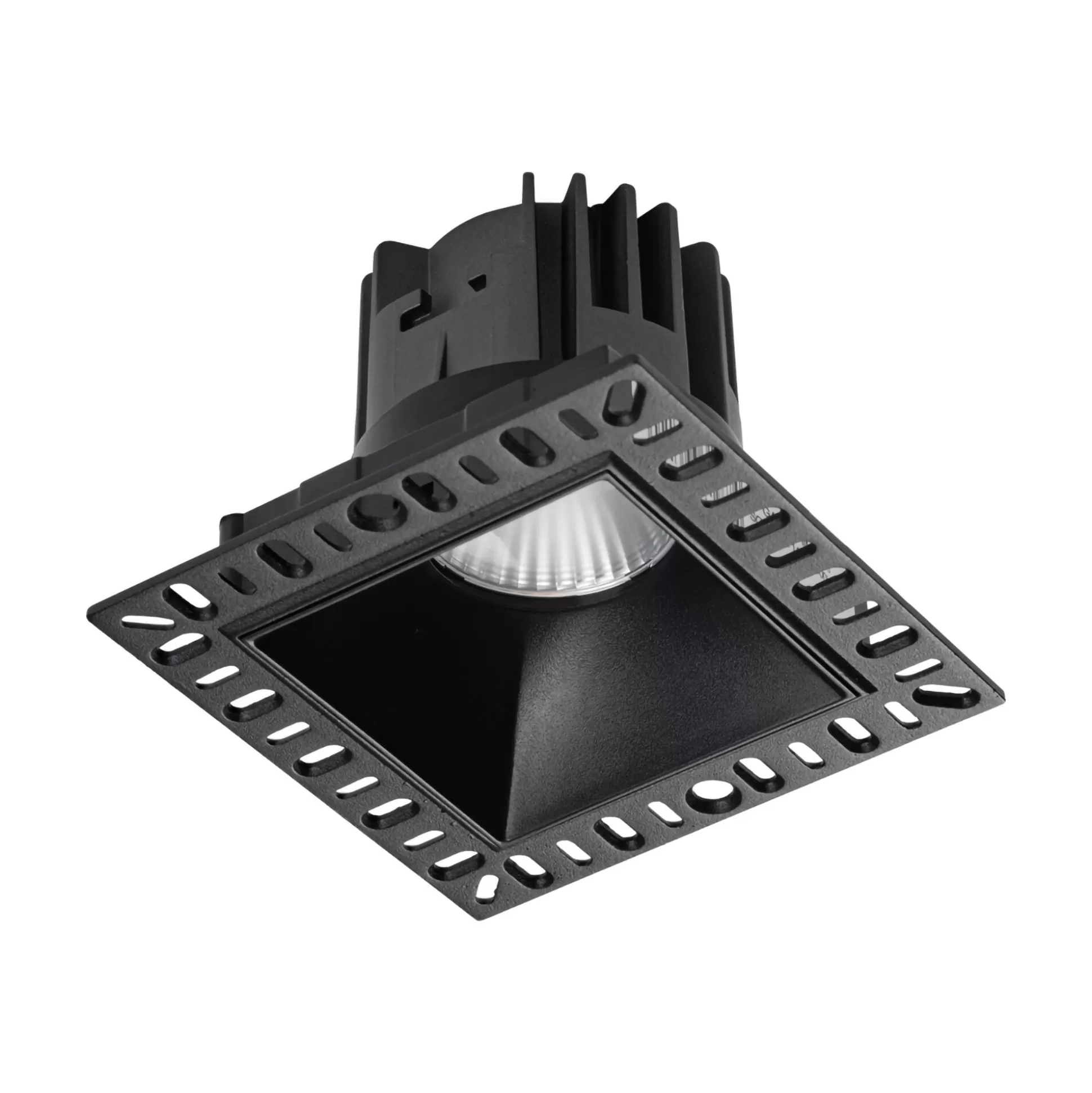 Dmora Lampade Da Incasso<Ideal-Lux - Lampada da incasso GAME TRIMLESS SQUARE 11W 3000K BK , 10 x 10 x h8 cm,