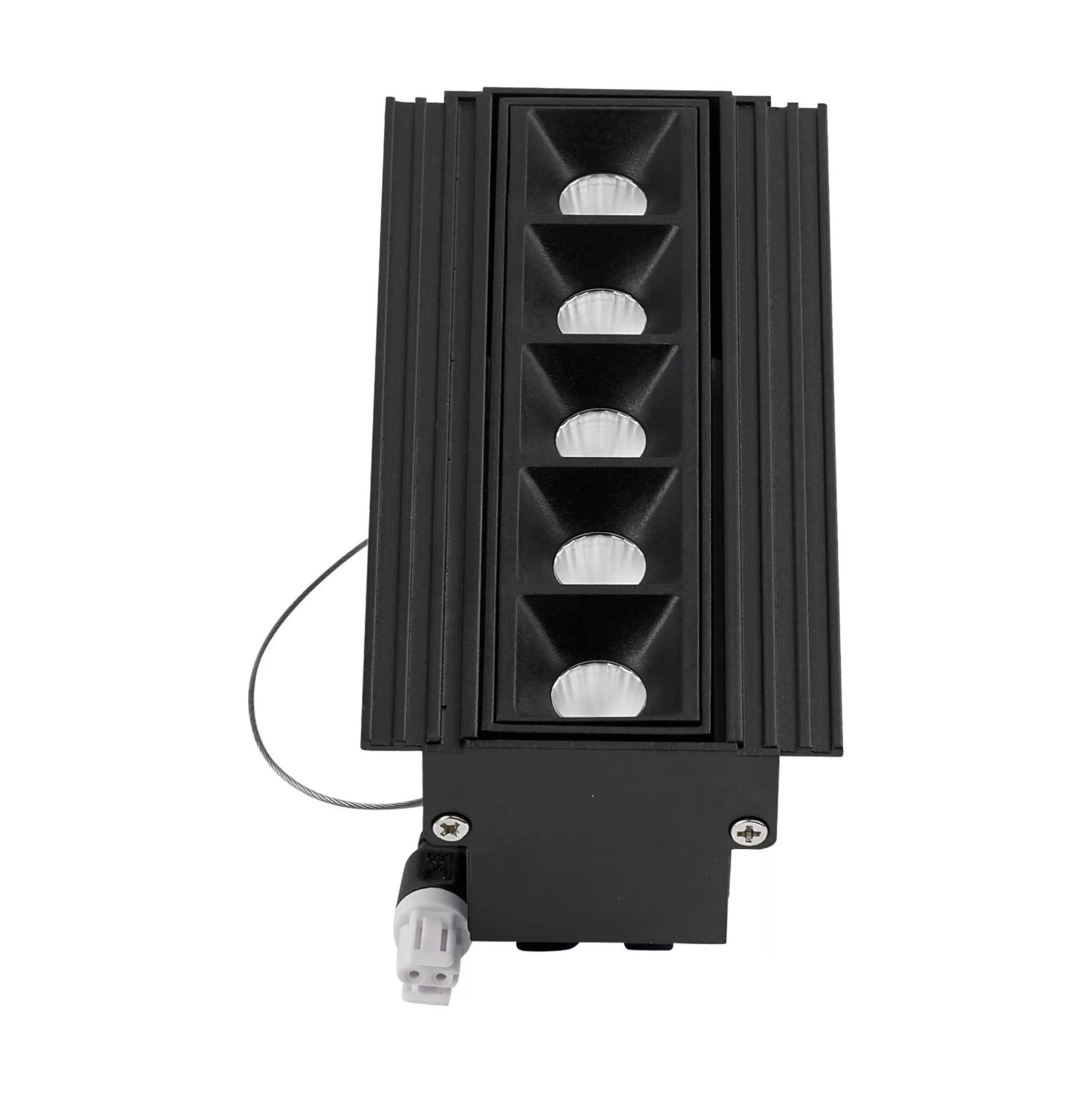 Dmora Lampade Da Incasso<Ideal-Lux - Lampada da incasso LIKA FI TRIMLESS 12W 3000K BK, 14 x 7 x h5 cm,