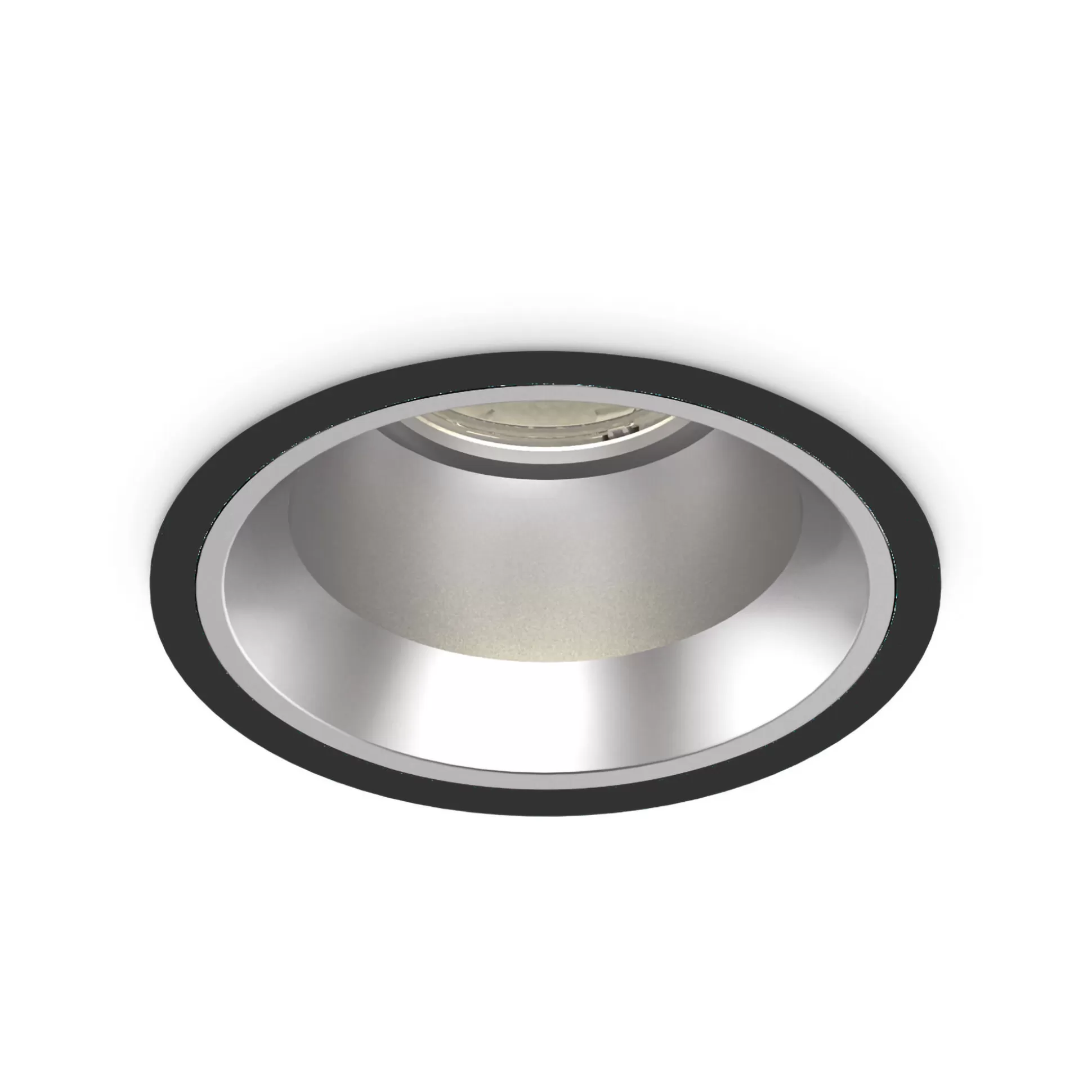 Dmora Lampade Da Incasso<Ideal-Lux - Lampada da incasso OFF FI 15W 4000K BK, 11 x 11 x h8 cm,