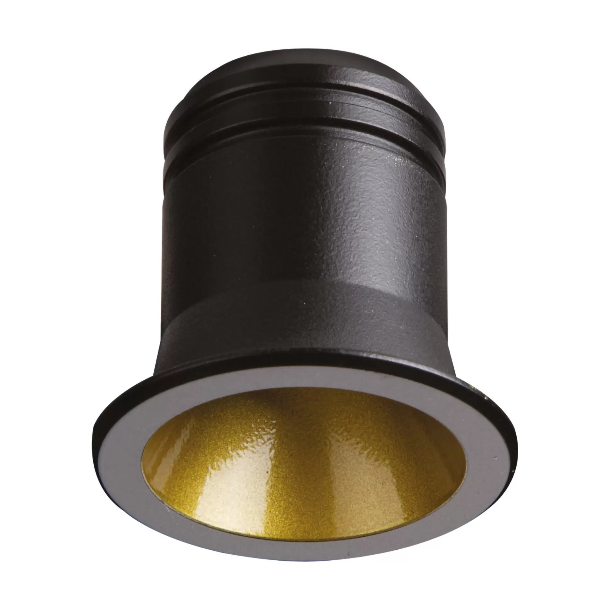 Dmora Lampade Da Incasso<Ideal-Lux - Lampada da incasso VIRUS FI BK GD, 4 x 4 x h4 cm, Nero e Oro