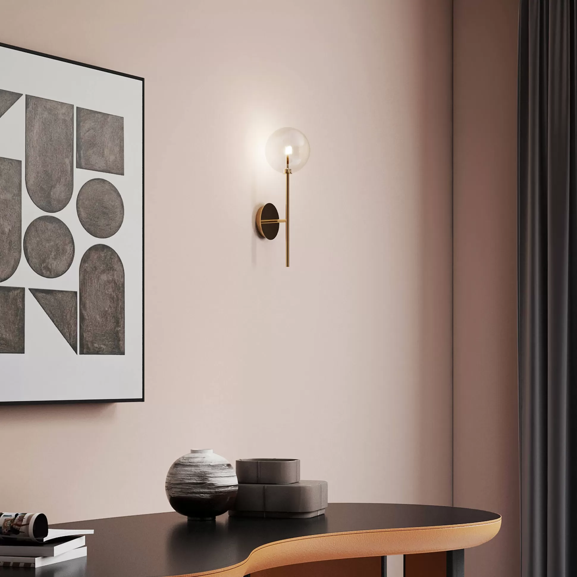 Dmora Lampade Da Parete<Ideal-Lux - Lampada da parete EQUINOXE AP1 , 13 x 45 x h18 cm,