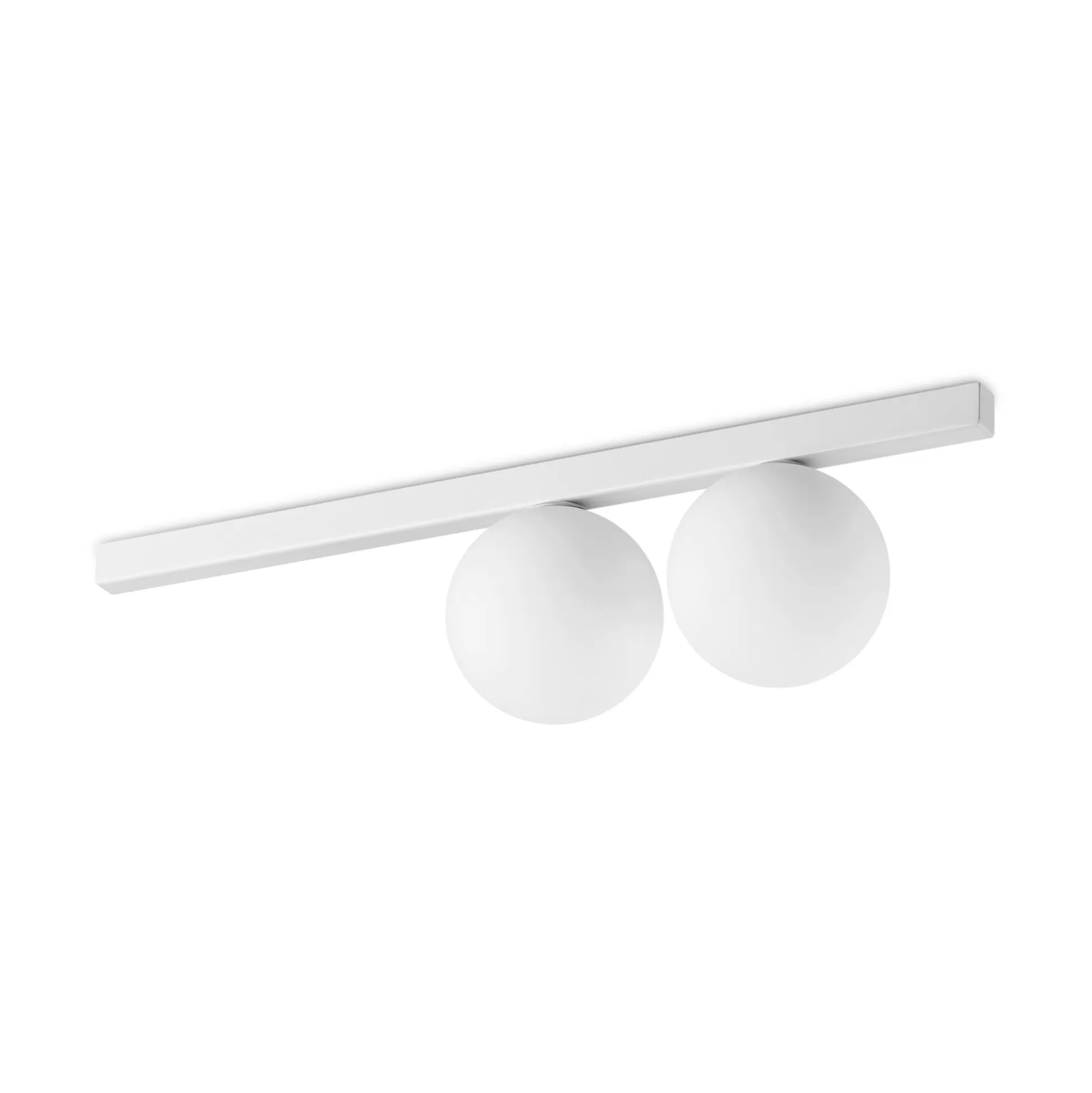 Dmora Lampade Da Soffitto<Ideal-Lux - Lampada da soffitto BINOMIO PL2 , 56 x 12 x h15 cm,