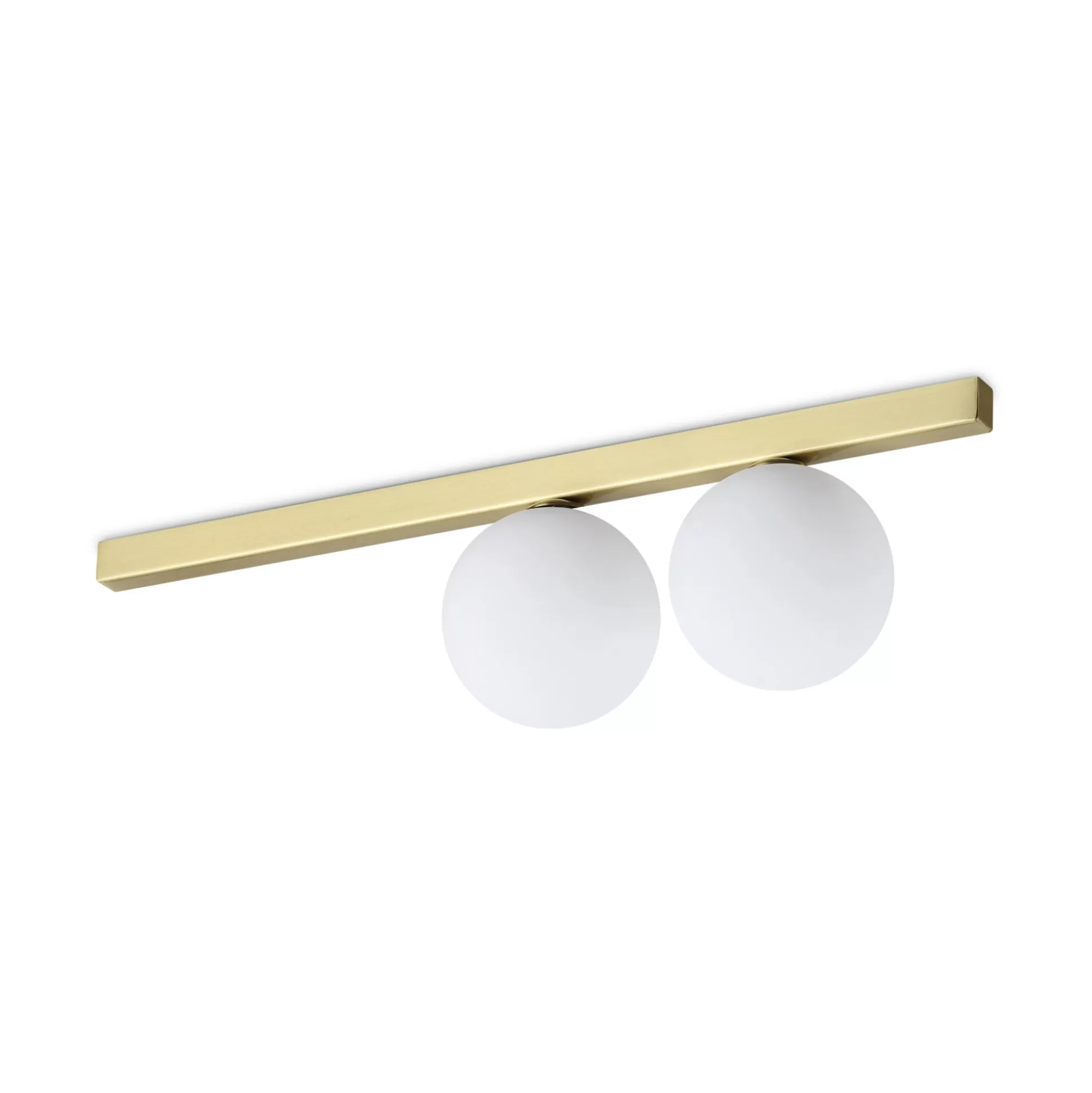 Dmora Lampade Da Soffitto<Ideal-Lux - Lampada da soffitto BINOMIO PL2 , 56 x 12 x h15 cm,