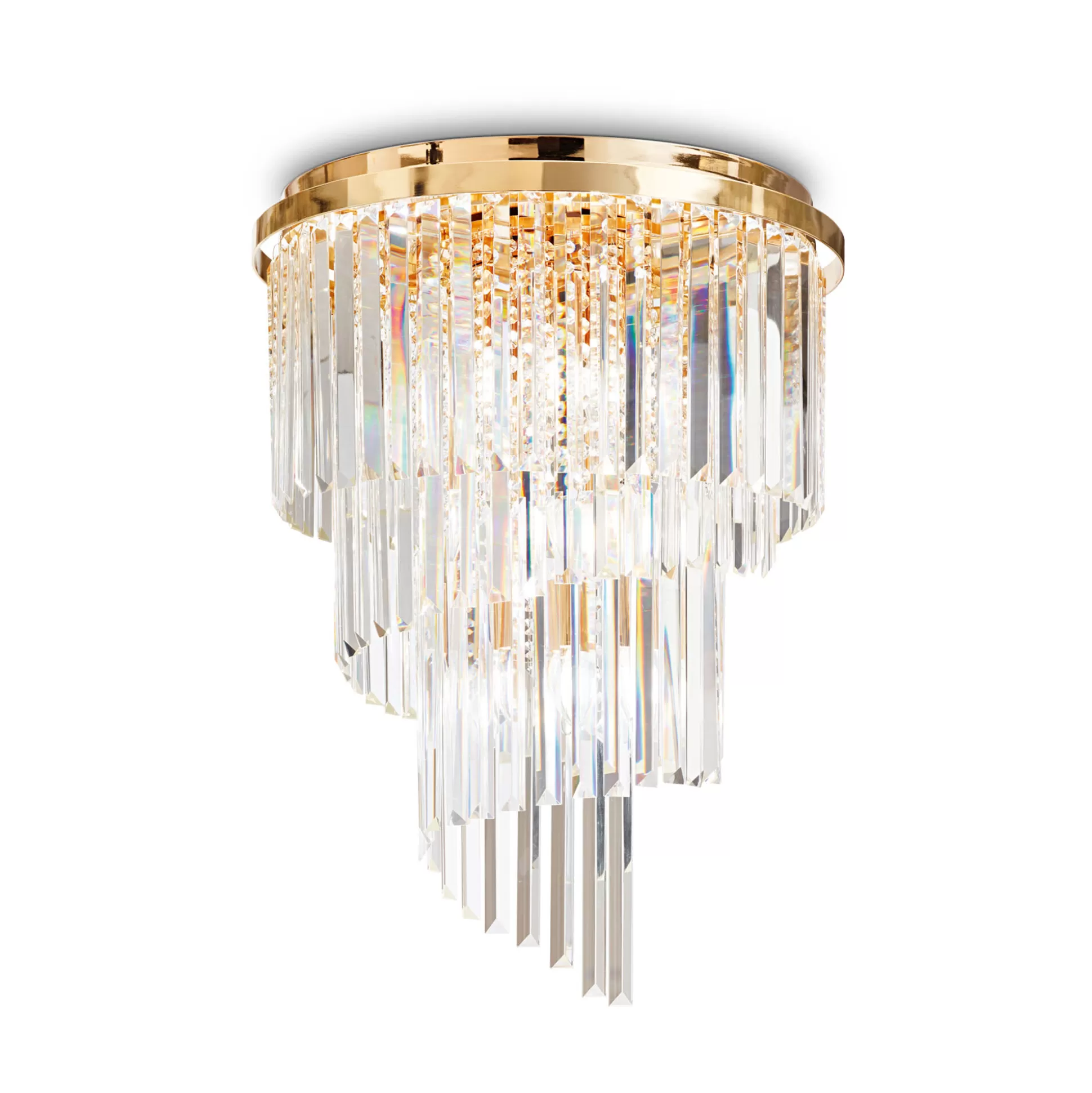 Dmora Lampade Da Soffitto<Ideal-Lux - Lampada da soffitto CARLTON PL12 , 50 x 50 x h69 cm,
