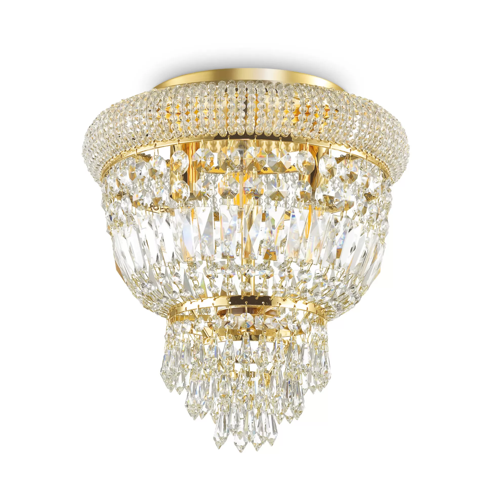 Dmora Lampade Da Soffitto<Ideal-Lux - Lampada da soffitto DUBAI PL3 , 32 x 32 x h36 cm,