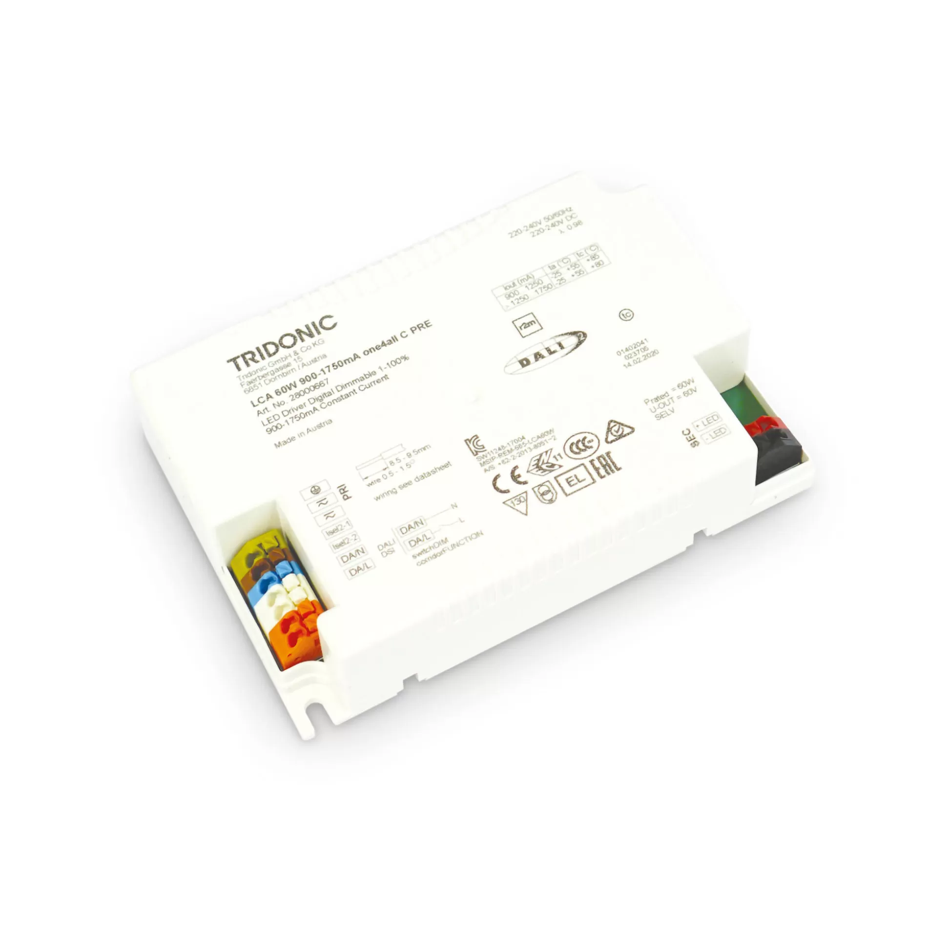 Dmora Lampade Da Soffitto<Ideal-Lux - Lampada da soffitto FLY D90 DRIVER DALI/PUSH 100W 1400mA, 14 x 10 x h3 cm,