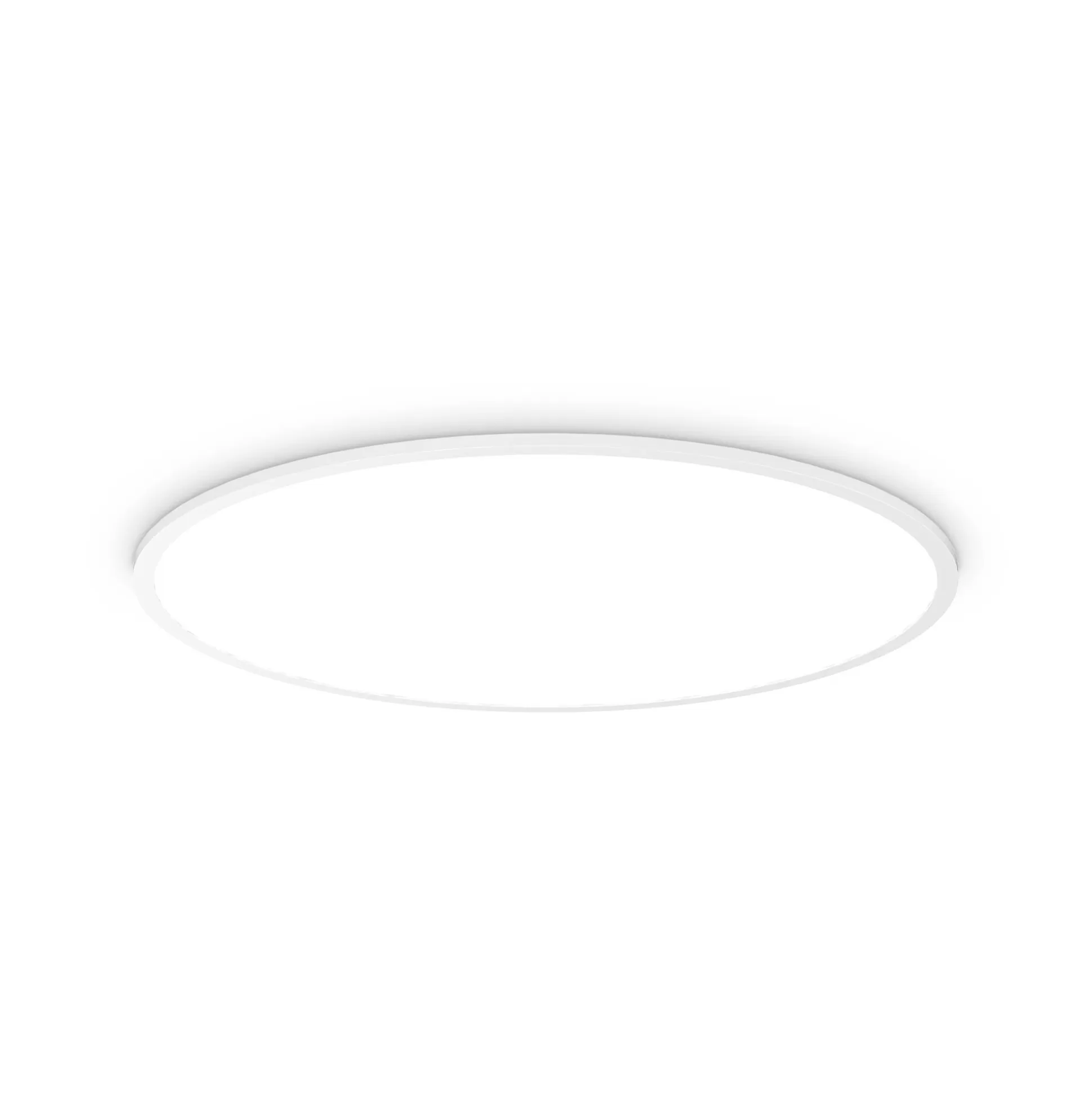 Dmora Lampade Da Soffitto<Ideal-Lux - Lampada da soffitto FLY SLIM PL D90 3000K, 90 x 90 x h4 cm,