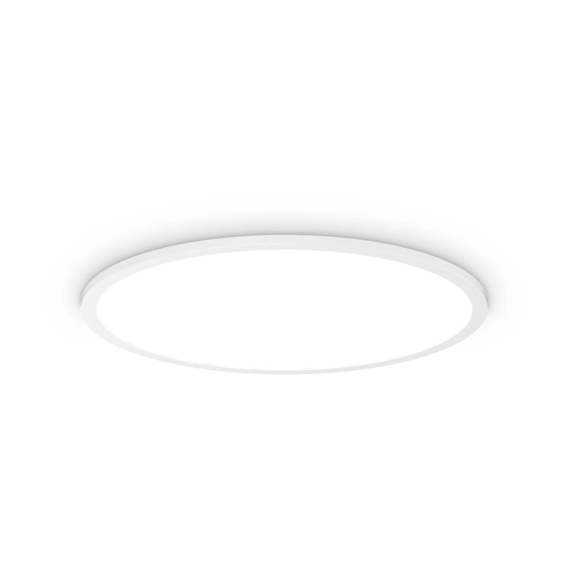 Dmora Lampade Da Soffitto<Ideal-Lux - Lampada da soffitto FLY SLIM PL D60 3000K, 60 x 60 x h4 cm,