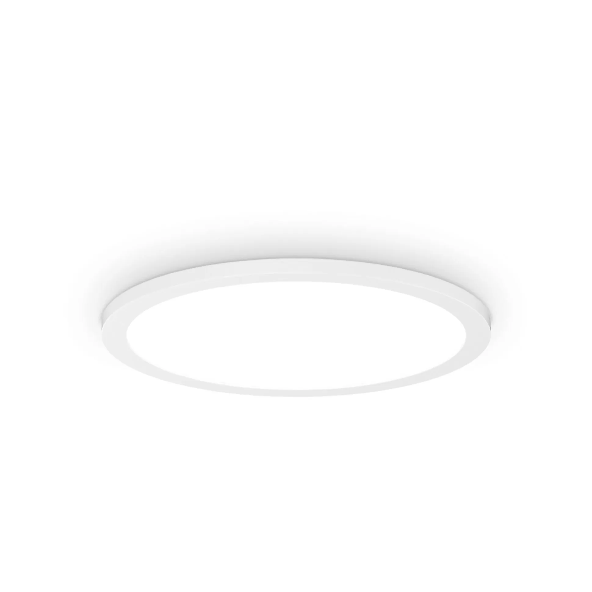 Dmora Lampade Da Soffitto<Ideal-Lux - Lampada da soffitto FLY SLIM PL D35 4000K, 35 x 35 x h4 cm,