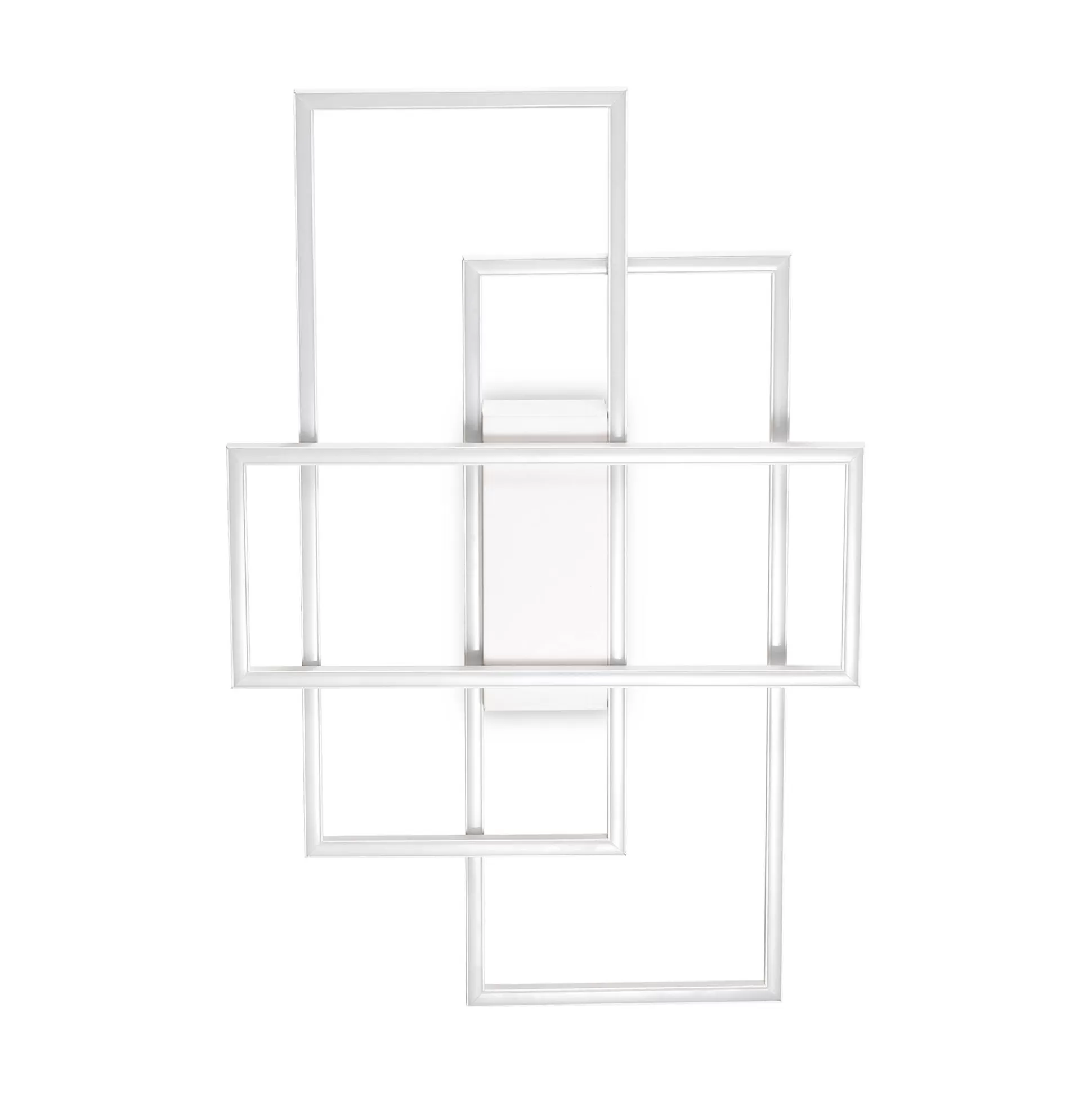 Dmora Lampade Da Soffitto<Ideal-Lux - Lampada da soffitto FRAME PL RETTANGOLO , 63 x 41 x h6 cm,