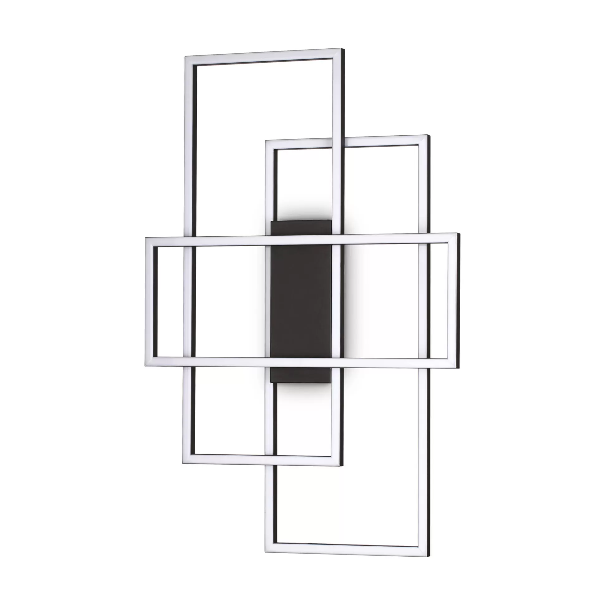 Dmora Lampade Da Soffitto<Ideal-Lux - Lampada da soffitto FRAME PL RETTANGOLO , 63 x 41 x h6 cm,