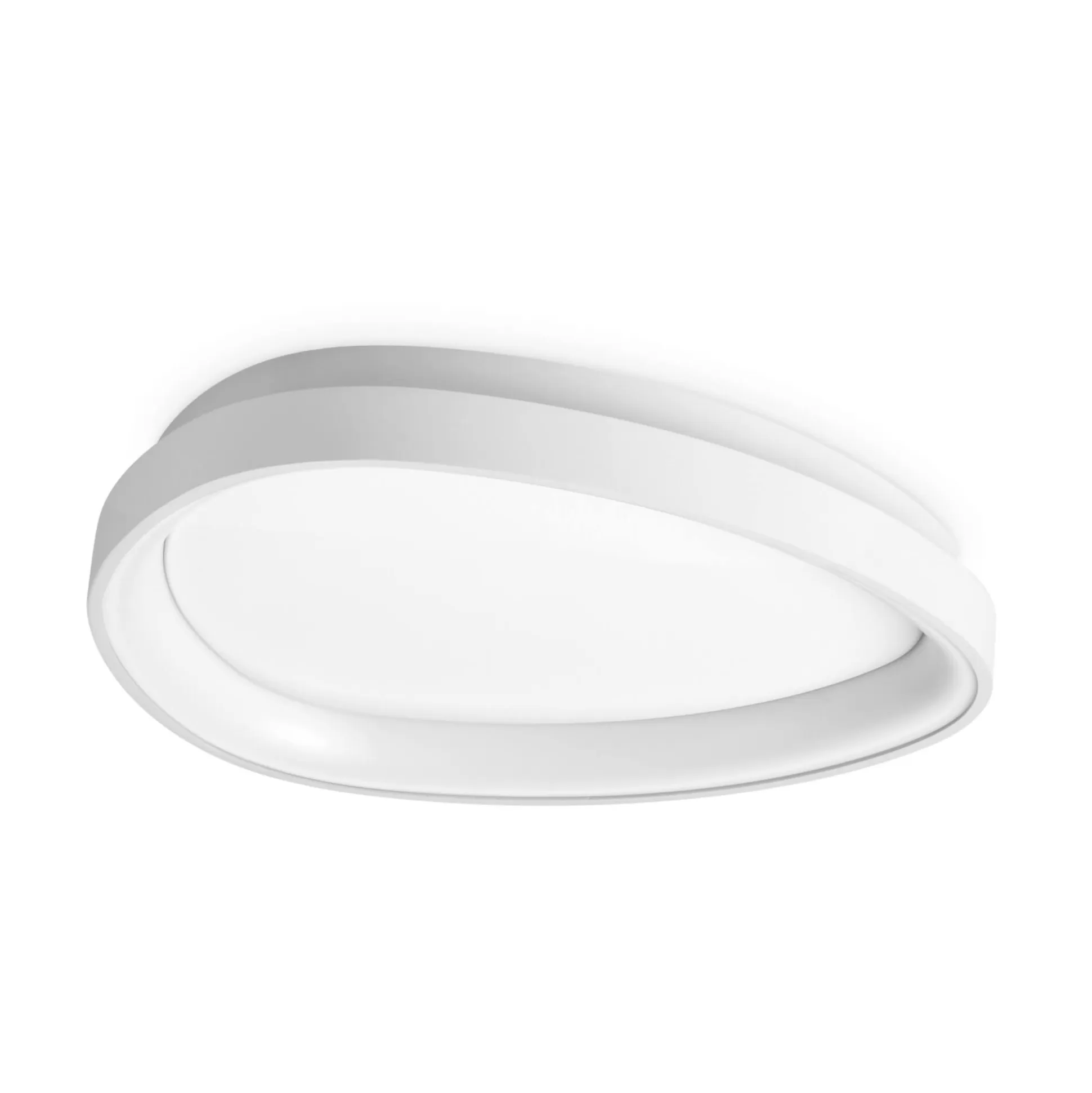 Dmora Lampade Da Soffitto<Ideal-Lux - Lampada da soffitto GEMINI PL D042 ON-OFF , 43 x 43 x h7 cm,