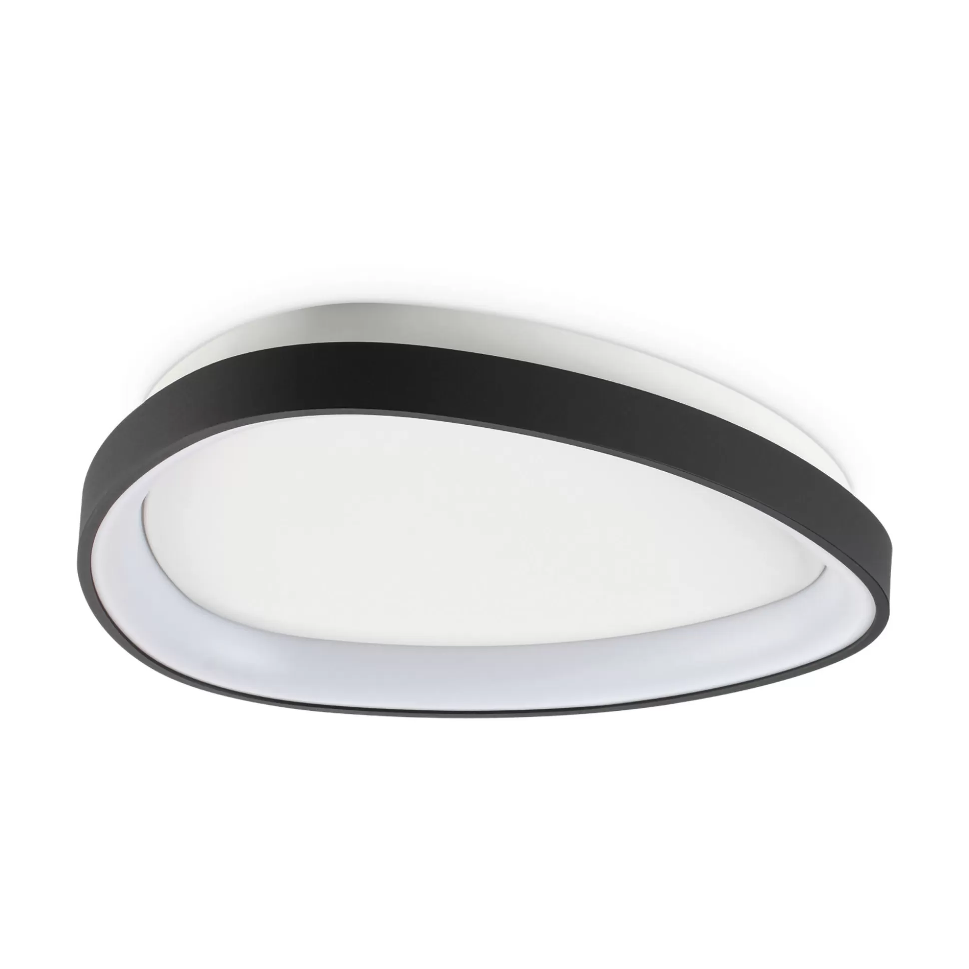 Dmora Lampade Da Soffitto<Ideal-Lux - Lampada da soffitto GEMINI PL D042 ON-OFF , 43 x 43 x h7 cm,