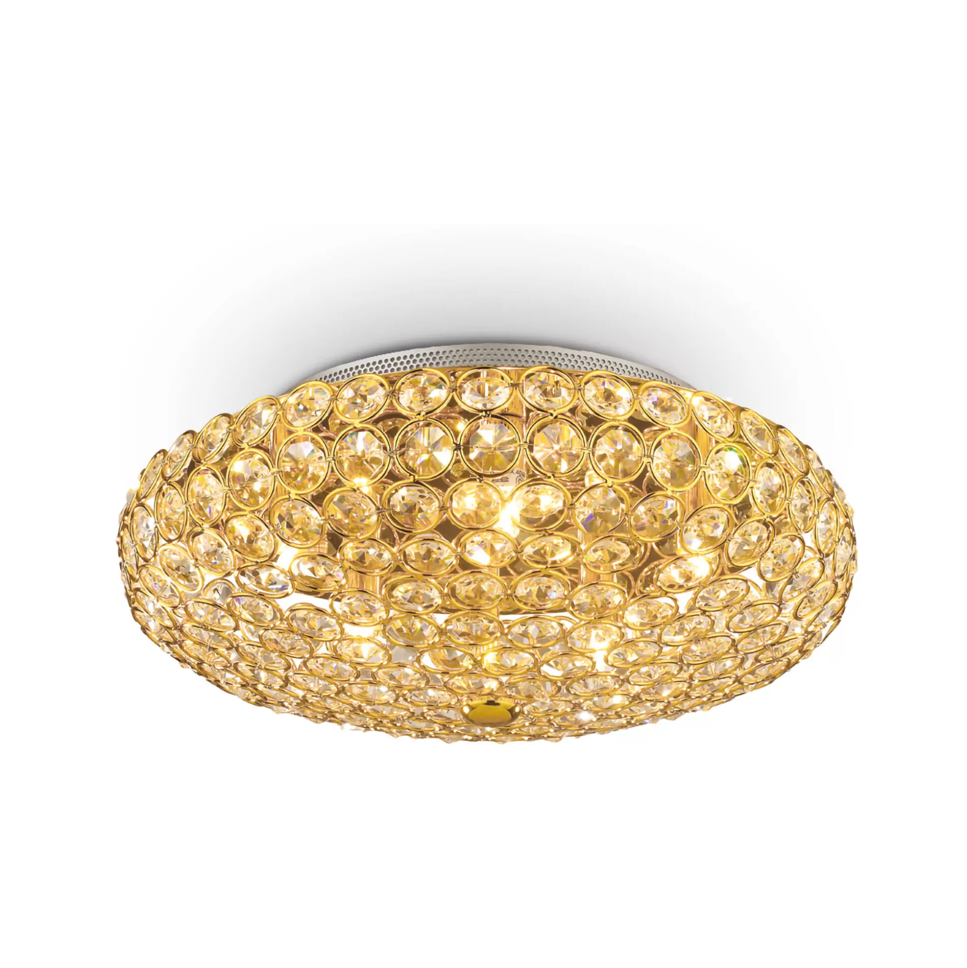 Dmora Lampade Da Soffitto<Ideal-Lux - Lampada da soffitto KING PL5 , 38 x 38 x h16 cm,