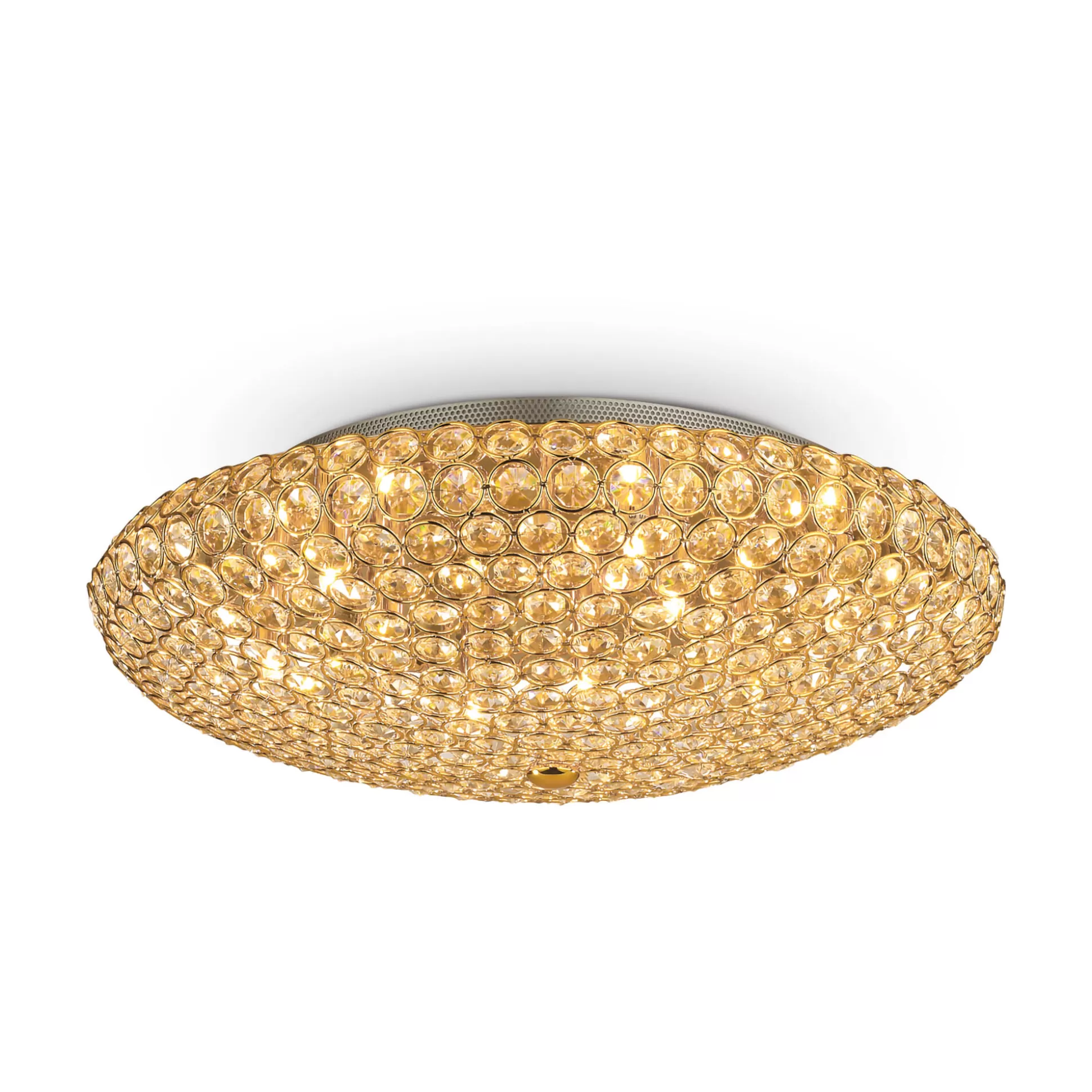 Dmora Lampade Da Soffitto<Ideal-Lux - Lampada da soffitto KING PL9 , 54 x 54 x h19 cm,