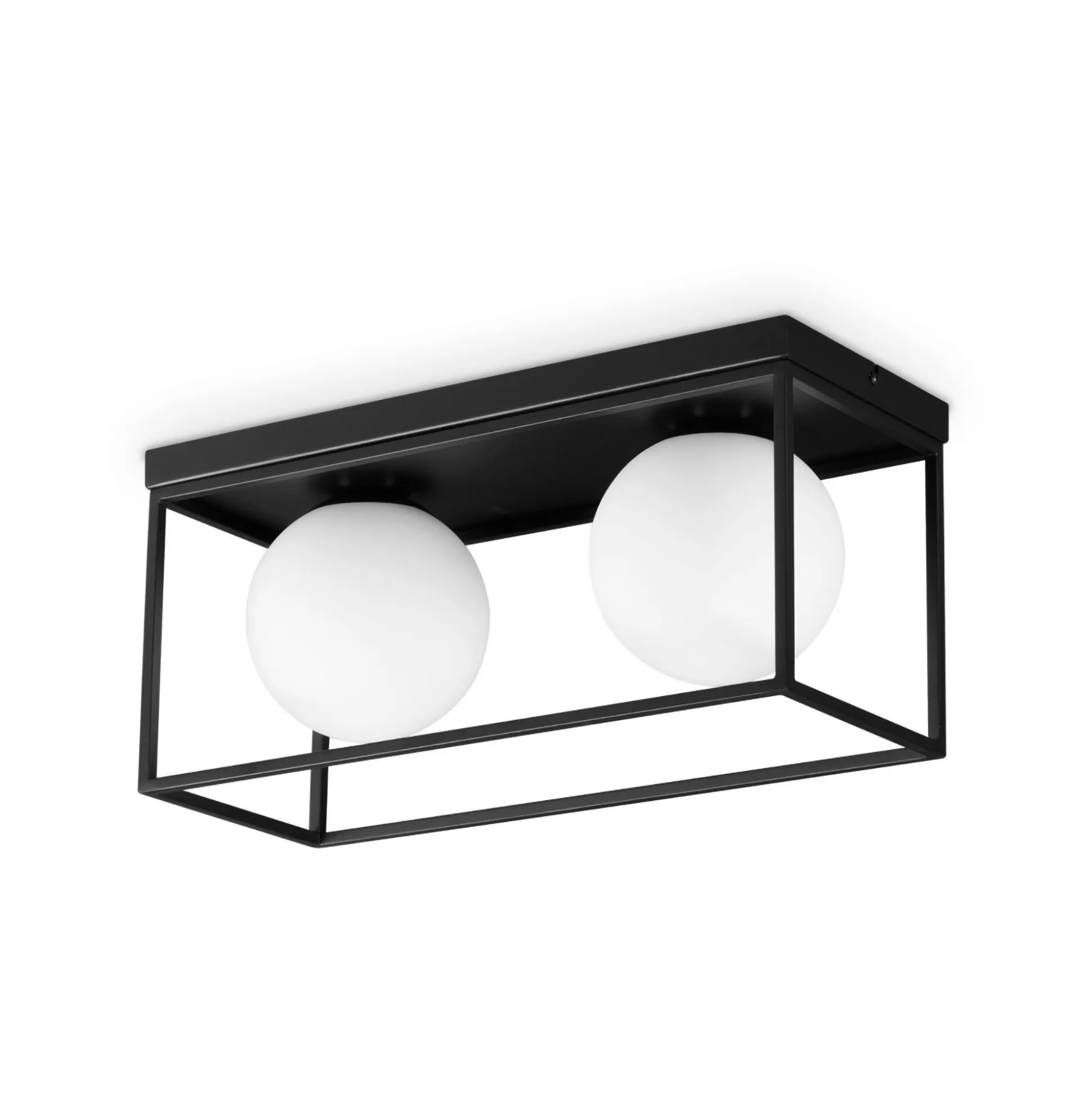 Dmora Lampade Da Soffitto<Ideal-Lux - Lampada da soffitto LINGOTTO PL2 , 46 x 19 x h22 cm,