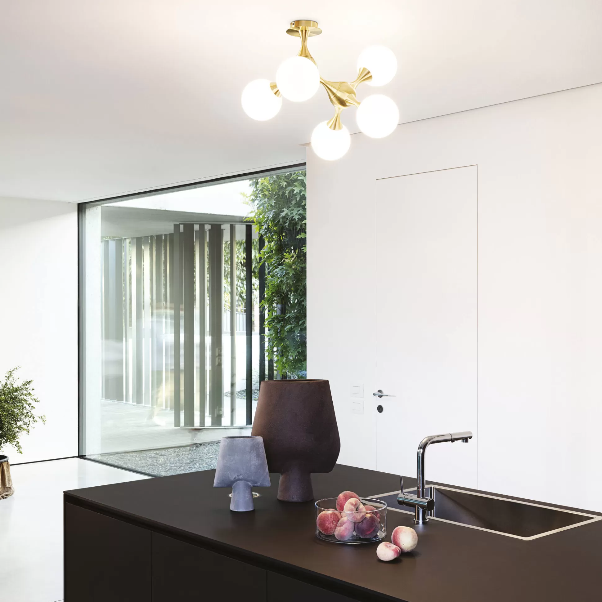 Dmora Lampade Da Soffitto<Ideal-Lux - Lampada da soffitto NODI PL5 , 55 x 50 x h55 cm,