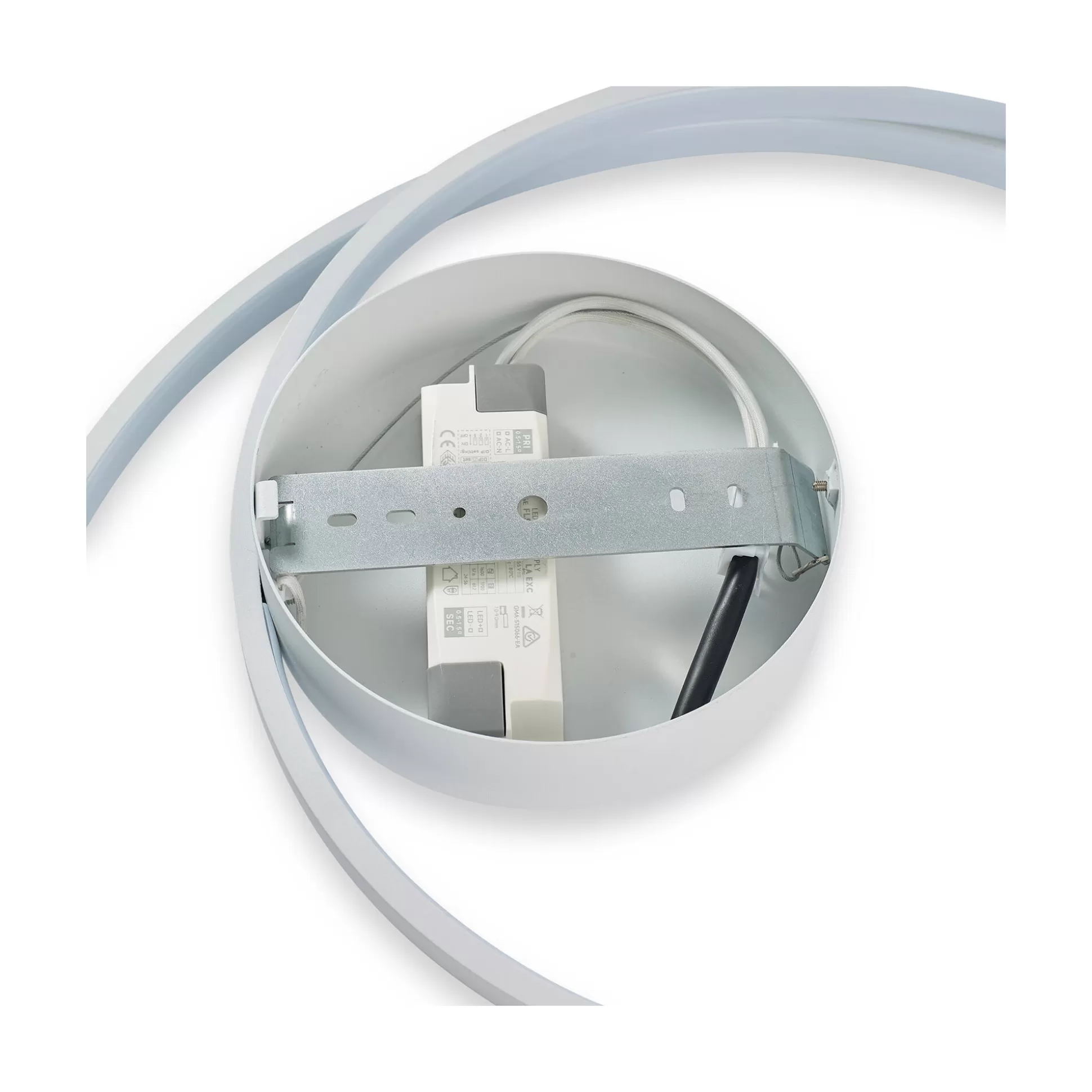 Dmora Lampade Da Soffitto<Ideal-Lux - Lampada da soffitto OZ PL ON-OFF , 60 x 60 x h18 cm,