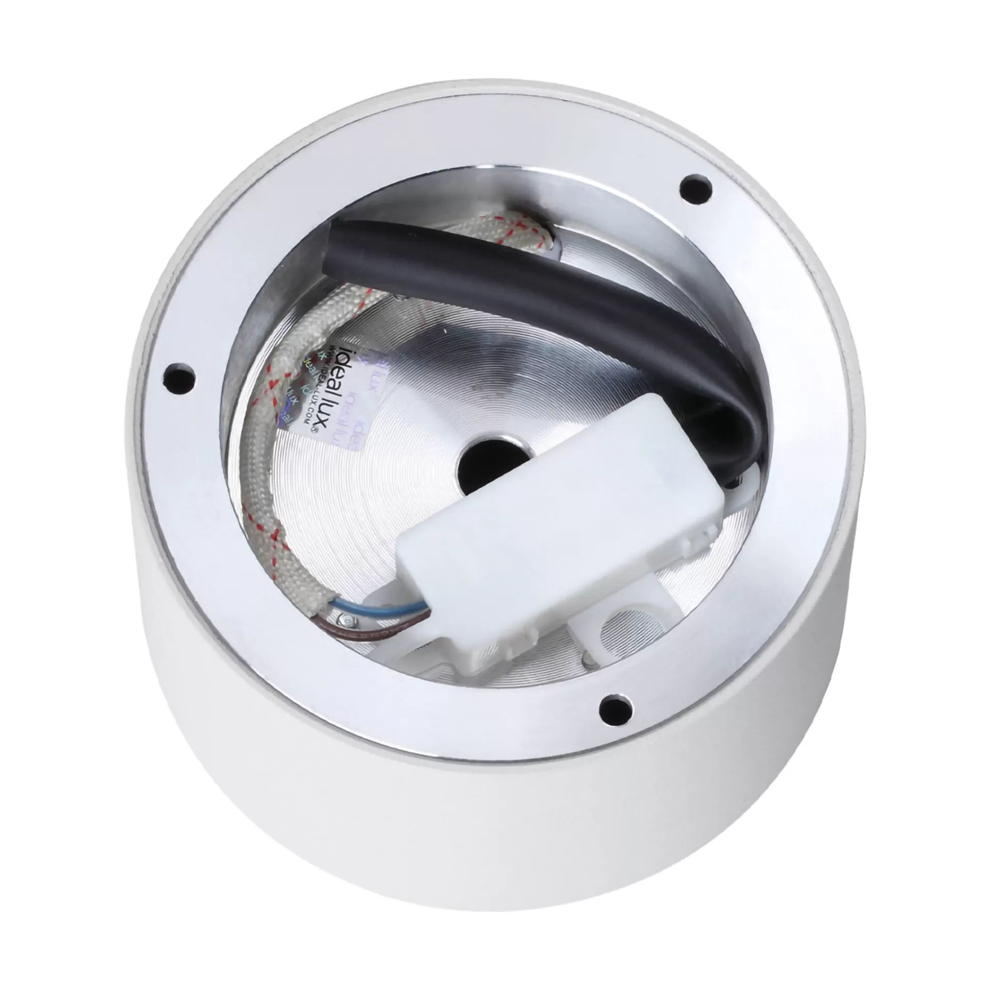 Dmora Lampade Da Soffitto<Ideal-Lux - Lampada da soffitto SPIKE PL1 ROUND , 10 x 10 x h7 cm,