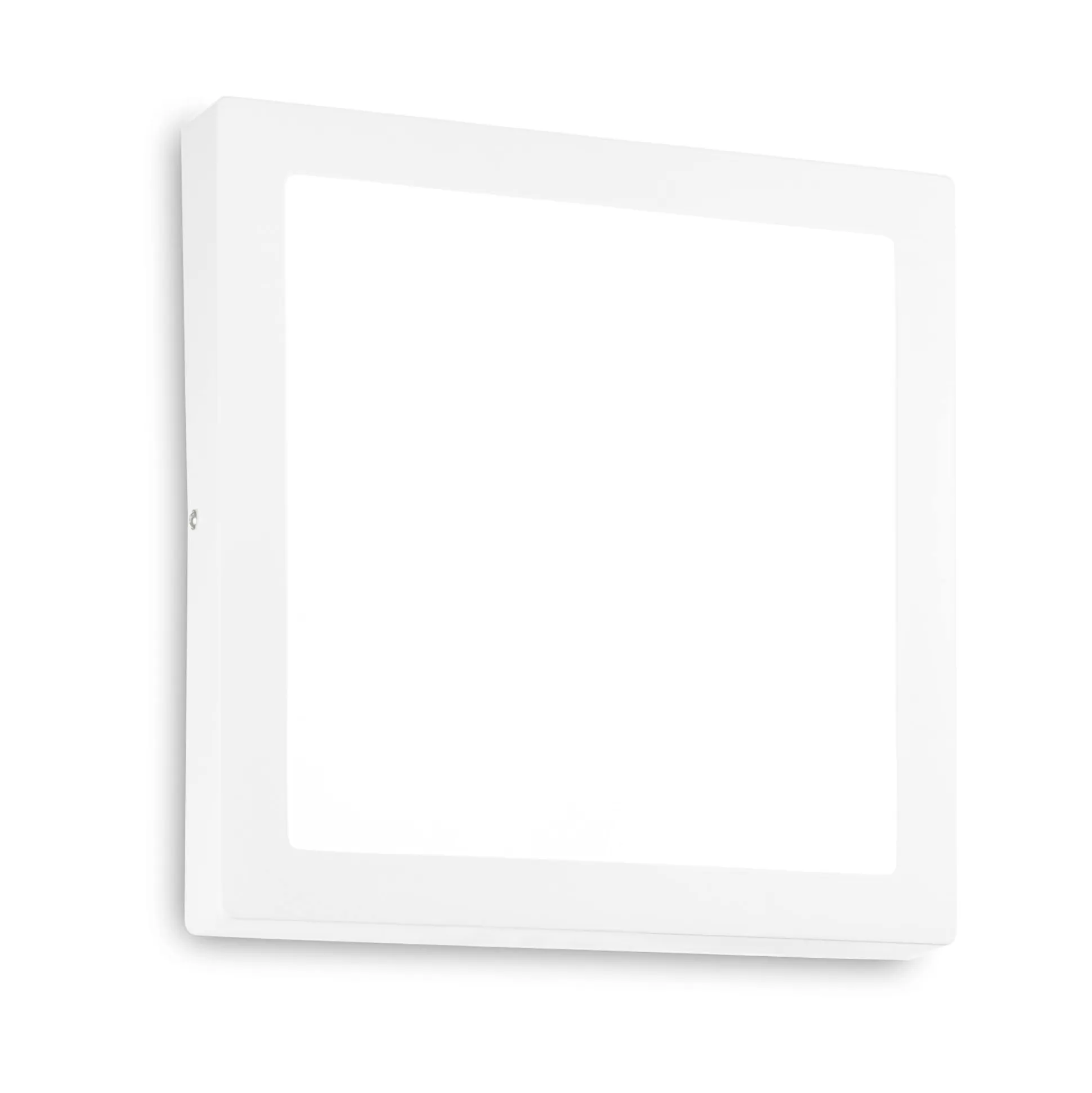 Dmora Lampade Da Soffitto<Ideal-Lux - Lampada da soffitto UNIVERSAL PL D30 SQUARE 4000K, 30 x 30 x h4 cm,