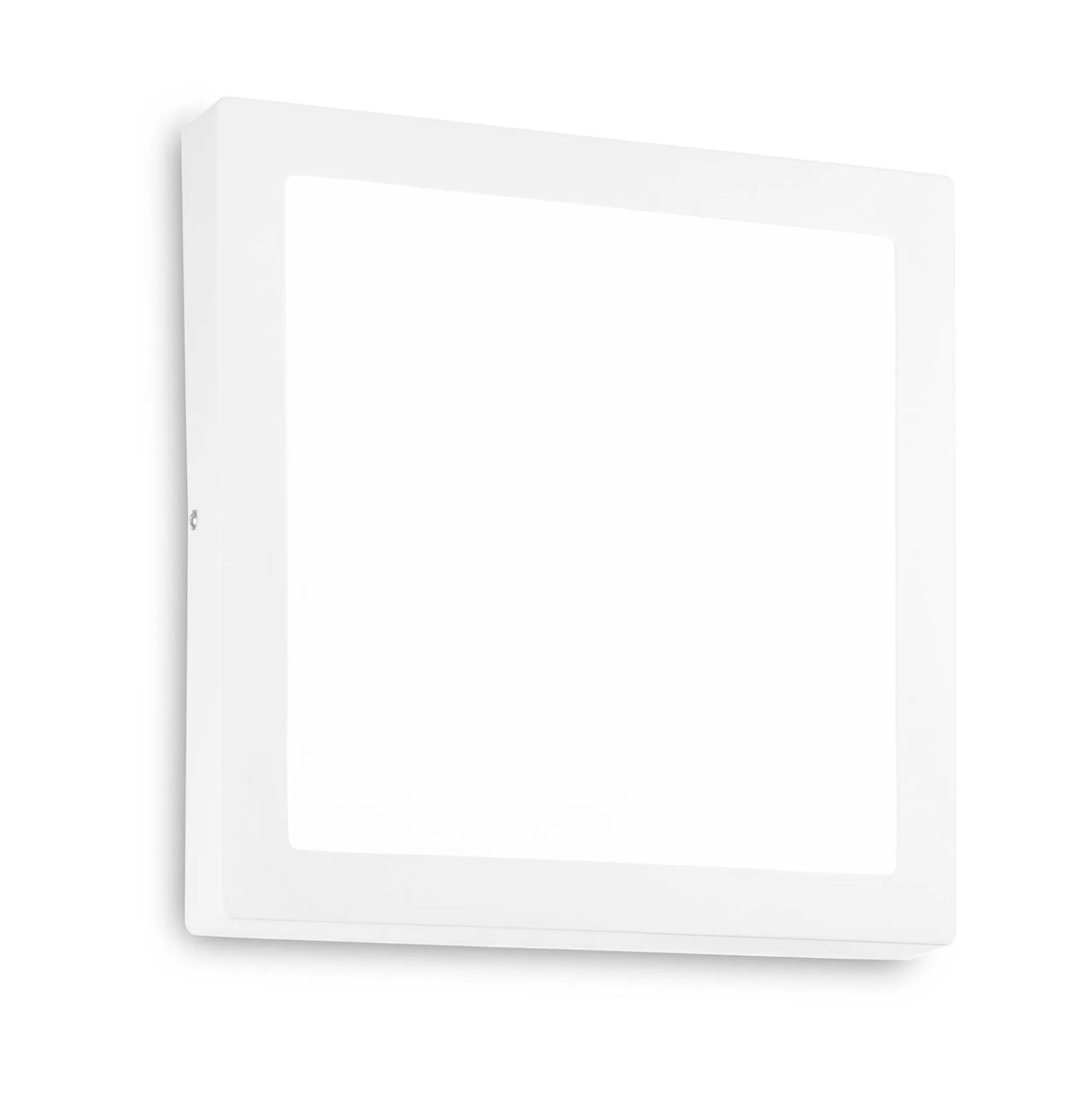 Dmora Lampade Da Soffitto<Ideal-Lux - Lampada da soffitto UNIVERSAL PL D40 SQUARE 3000K, 40 x 40 x h4 cm,