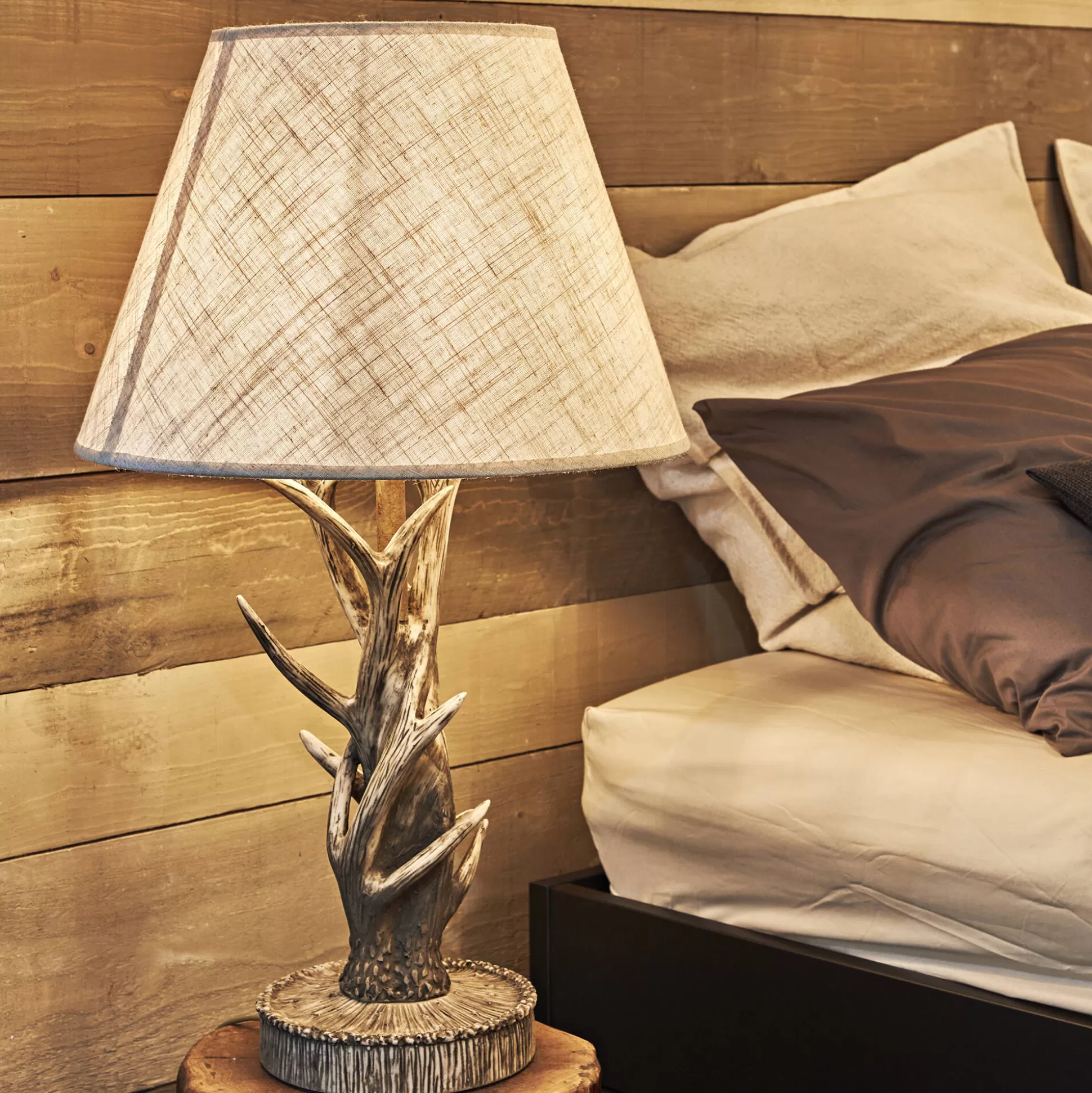 Dmora Lampade Da Tavolo<Ideal-Lux - Lampada da tavolo CHALET TL1, 41 x 41 x h65 cm,