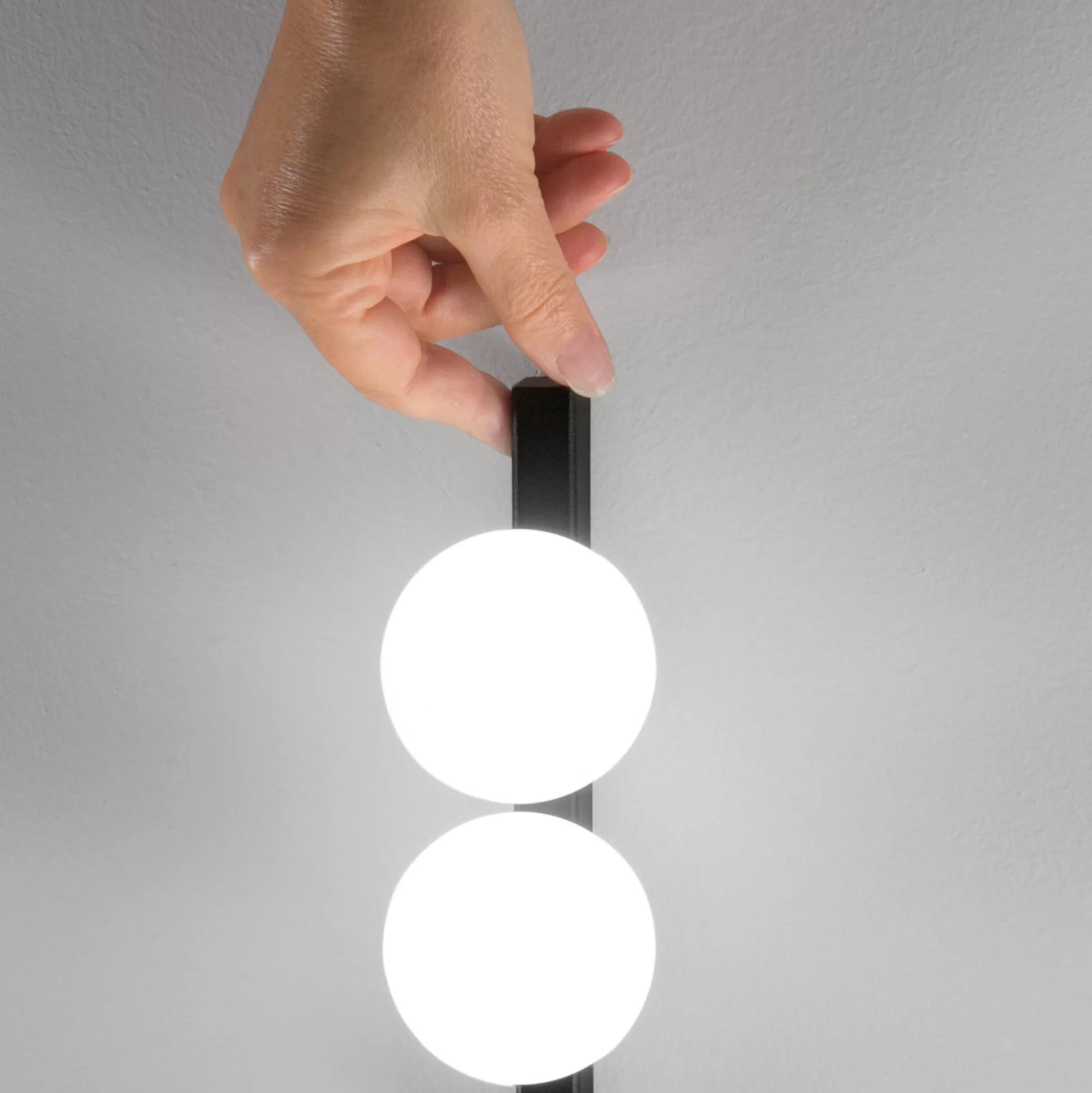 Dmora Lampade Da Tavolo<Ideal-Lux - Lampada da tavolo PING PONG TL2 , 15 x 15 x h35 cm,