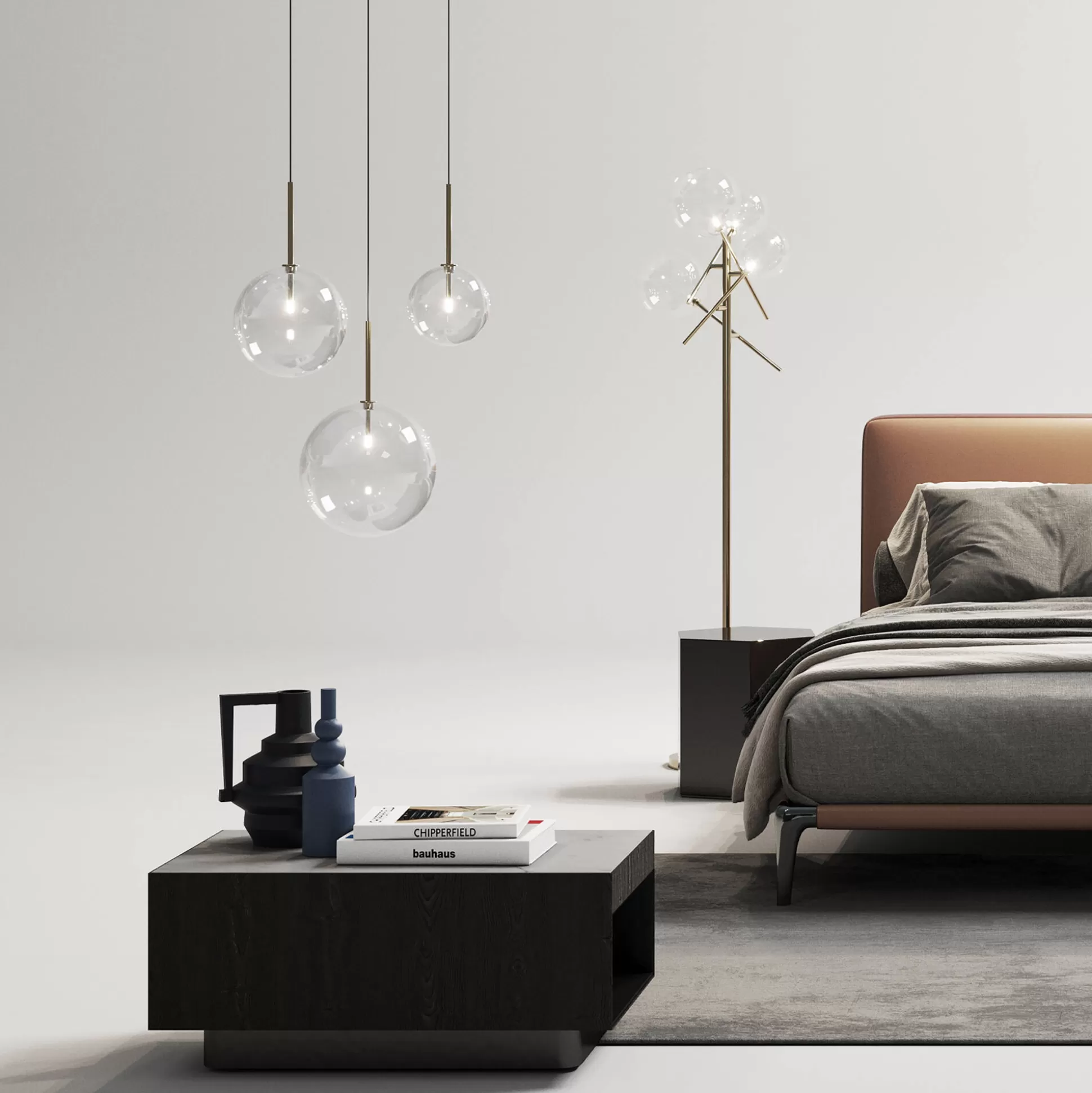 Dmora Lampade Da Terra<Ideal-Lux - Lampada da terra EQUINOXE PT4 , 56 x 56 x h166 cm,