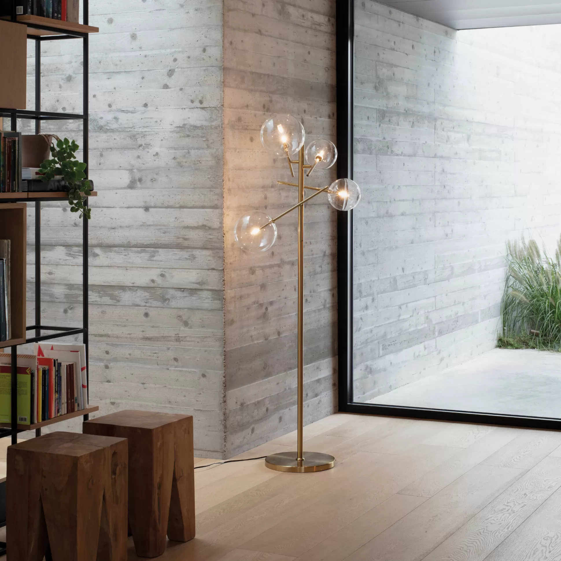 Dmora Lampade Da Terra<Ideal-Lux - Lampada da terra EQUINOXE PT4 , 56 x 56 x h166 cm,