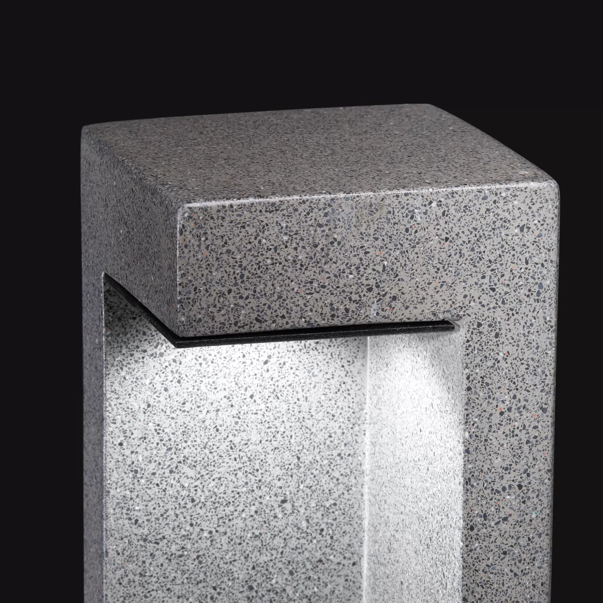 Dmora Lampade Outdoor<Ideal-Lux - Lampada outdoor TITANO PT H49 4000K, 18 x 18 x h49 cm,