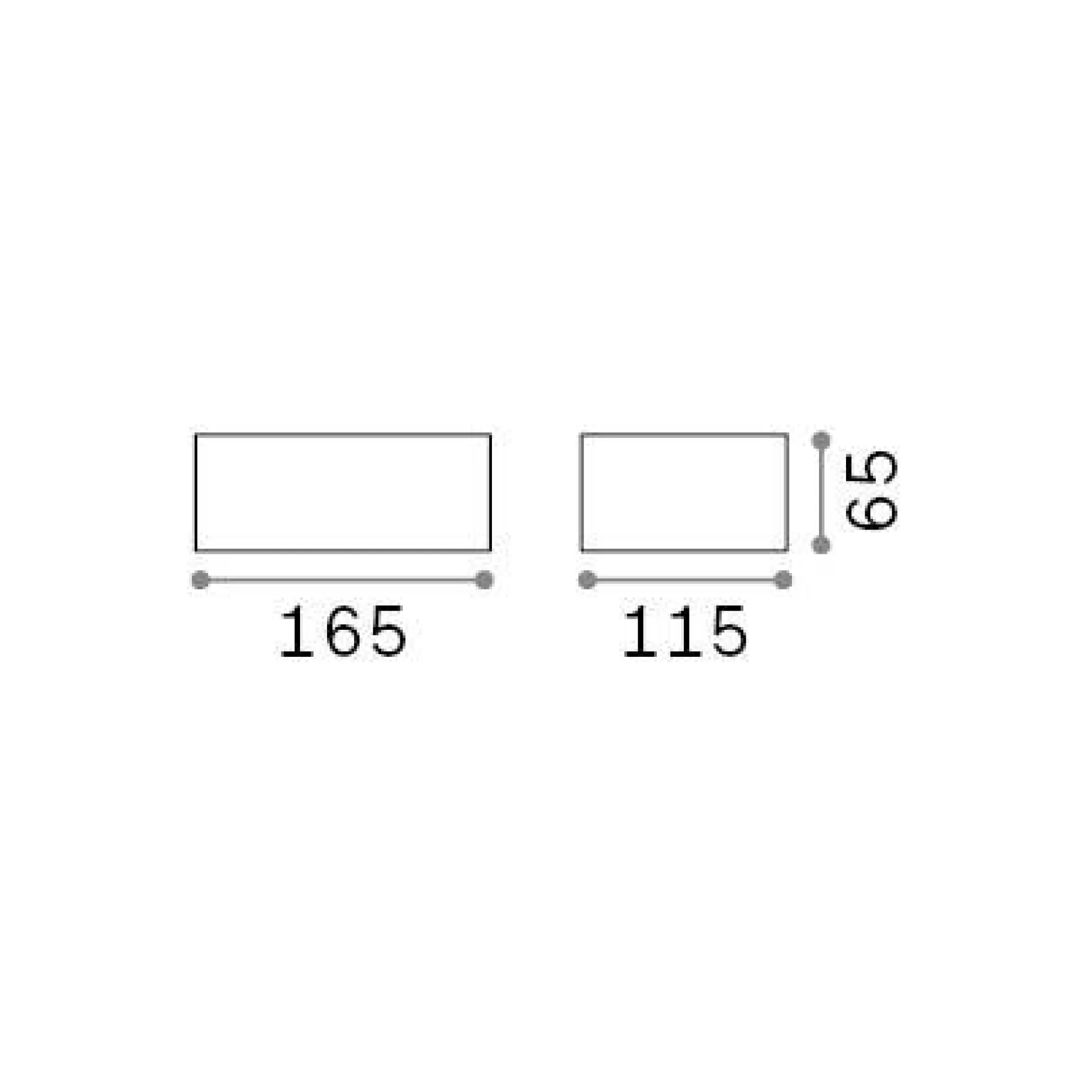 Dmora Lampade Outdoor<Ideal-Lux - Lampada outdoor TWIN AP1 , 17 x 7 x h12 cm,