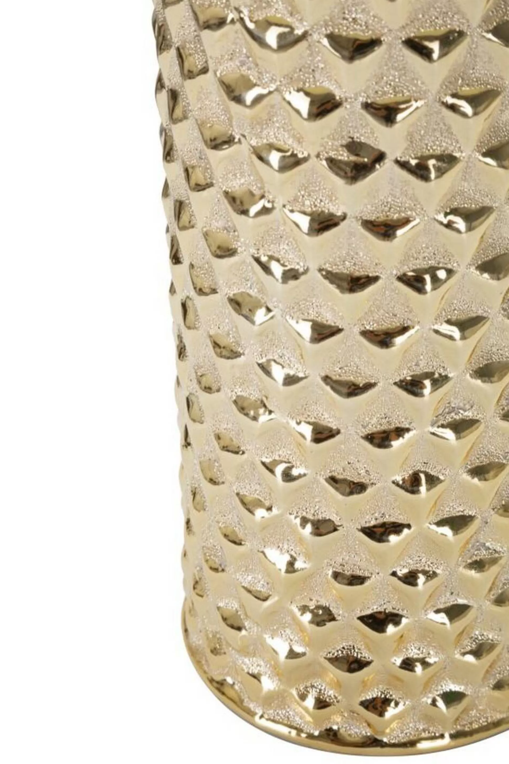 Dmora Lampade Da Tavolo<Lampada da tavolo Supreme, Bianco e Oro, 30x30 h48 cm