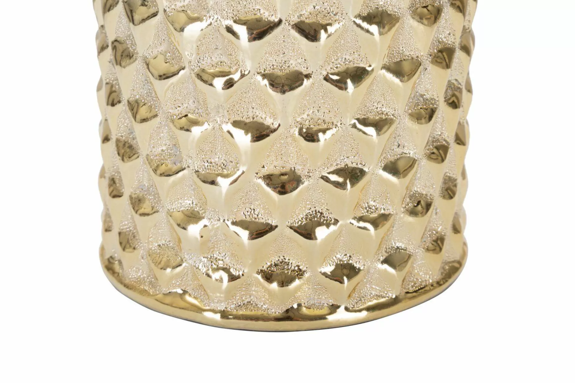 Dmora Lampade Da Tavolo<Lampada da tavolo Supreme, Bianco e Oro, 30x30 h48 cm