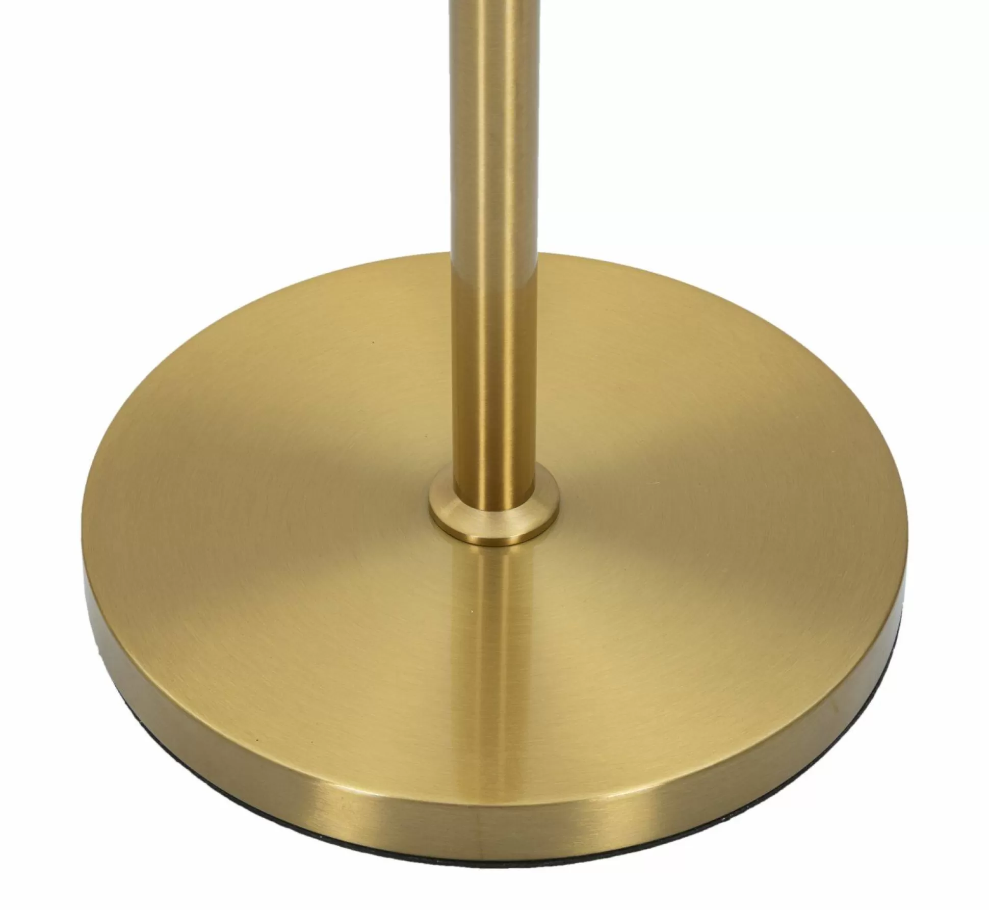 Dmora Lampade Da Terra<Lampada da terra Craquelure, 40x40 h153 cm, Bianco e Oro