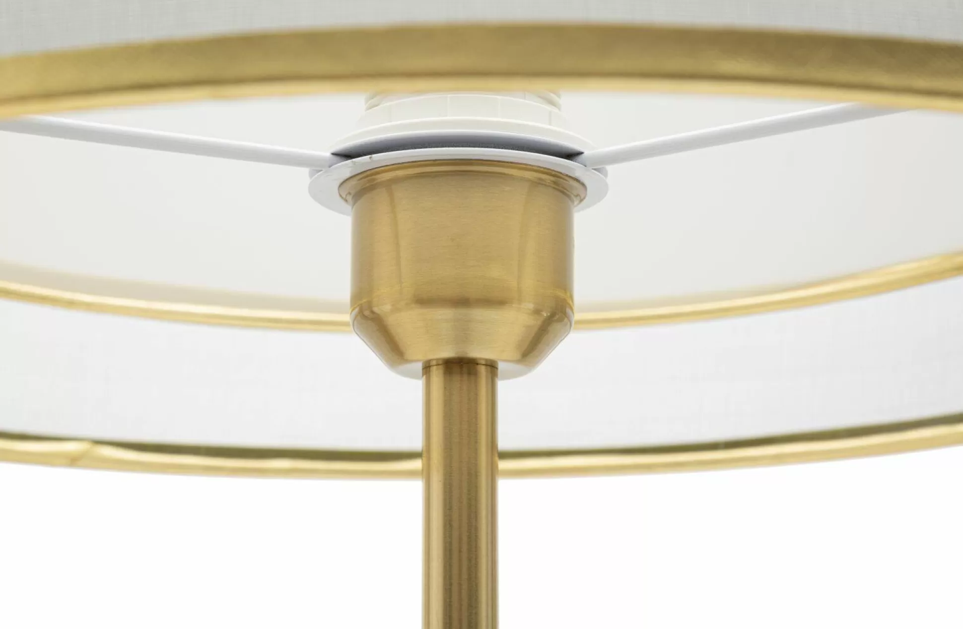 Dmora Lampade Da Terra<Lampada da terra Marouflage, 35x35 h153 cm, Nero e Oro