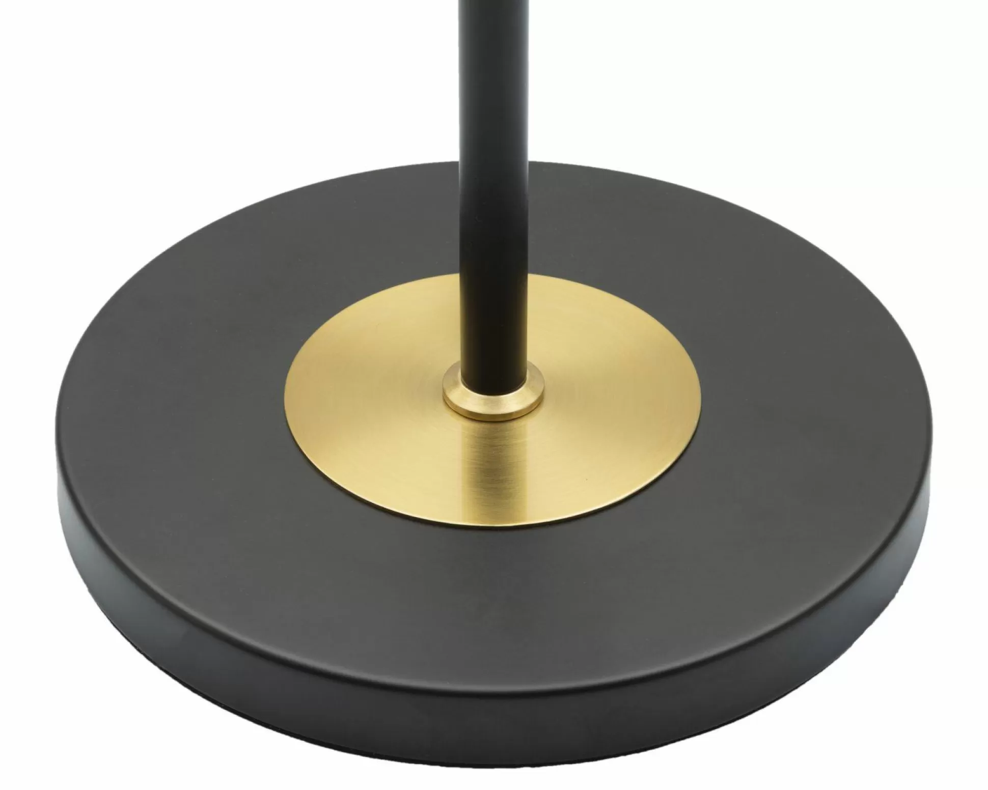 Dmora Lampade Da Terra<Lampada da terra Marouflage, 35x35 h153 cm, Nero e Oro