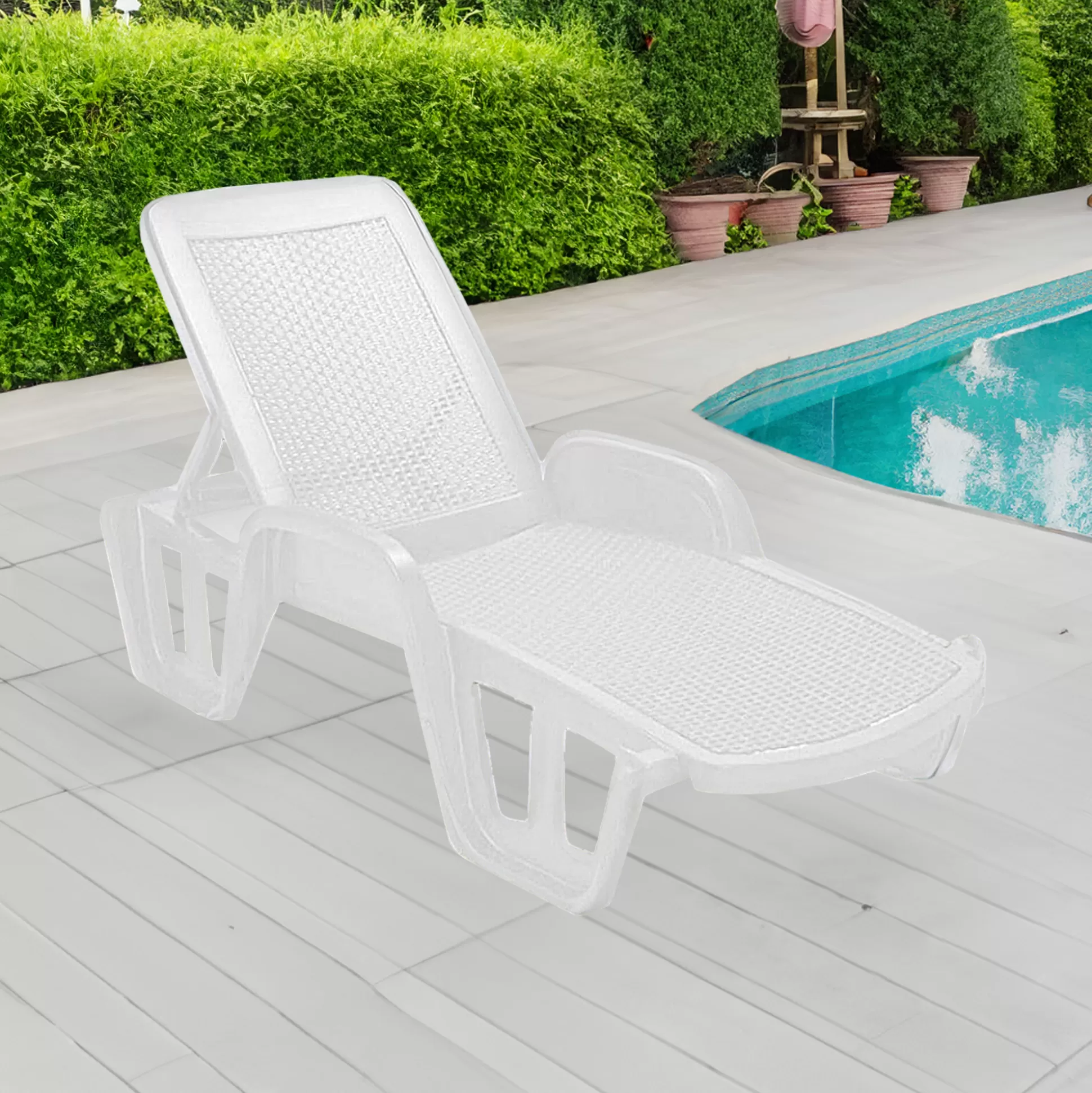 Dmora Sdraio<Lettino prendisole Alagaesia, 192x71h100 cm,