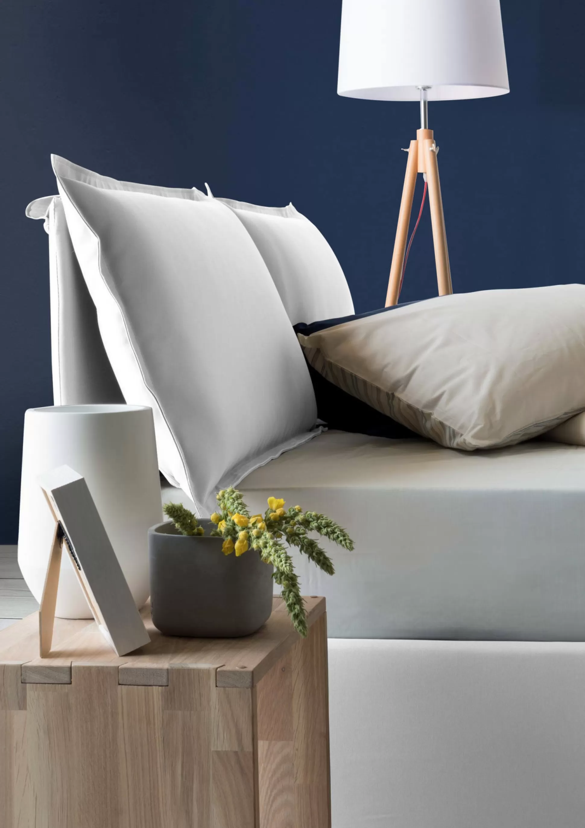 Dmora Letti Alla Francese<Letto alla francese Agalo, adatto per materasso Cm 140x200,
