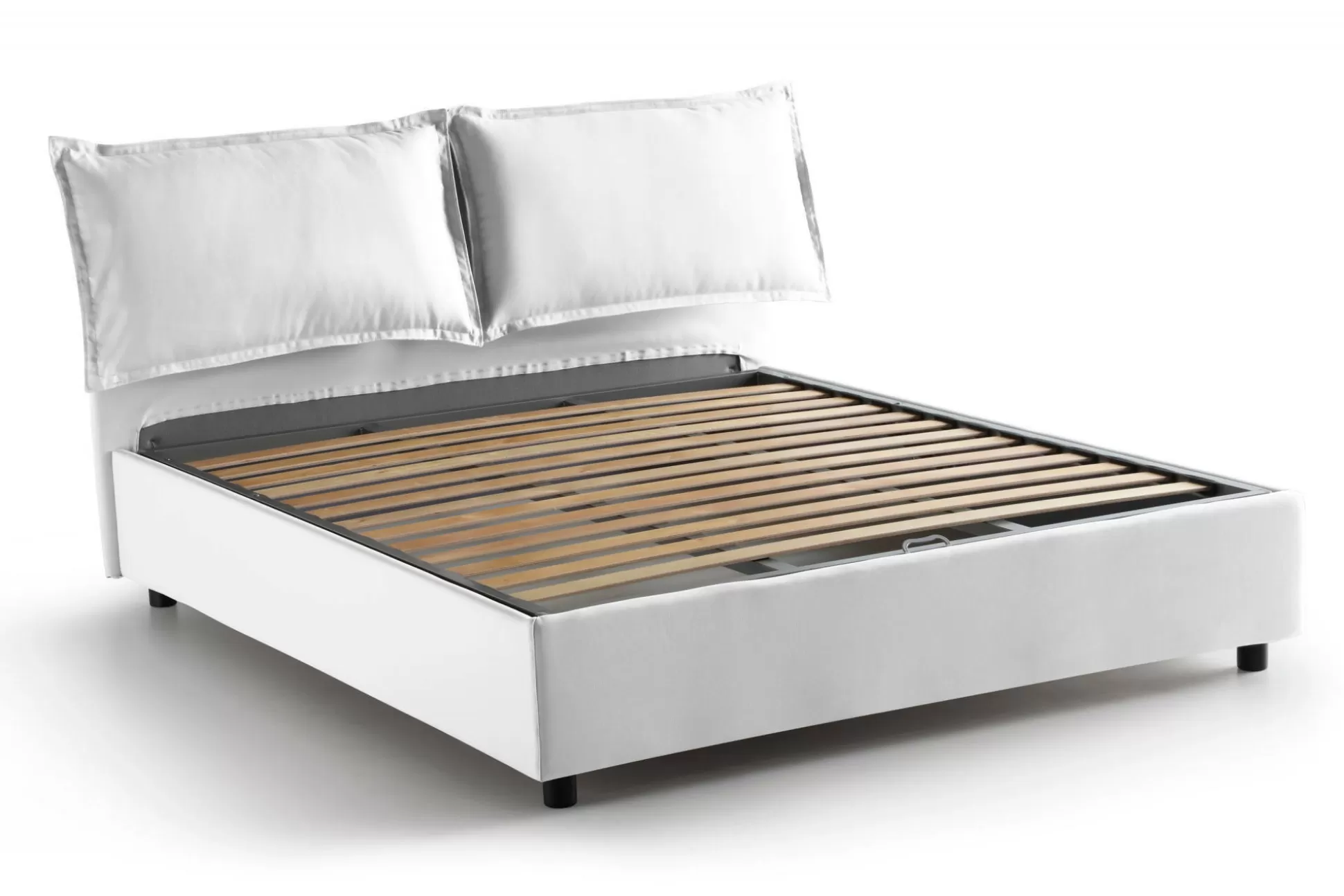 Dmora Letti Alla Francese<Letto alla francese Agalo, adatto per materasso Cm 140x200,