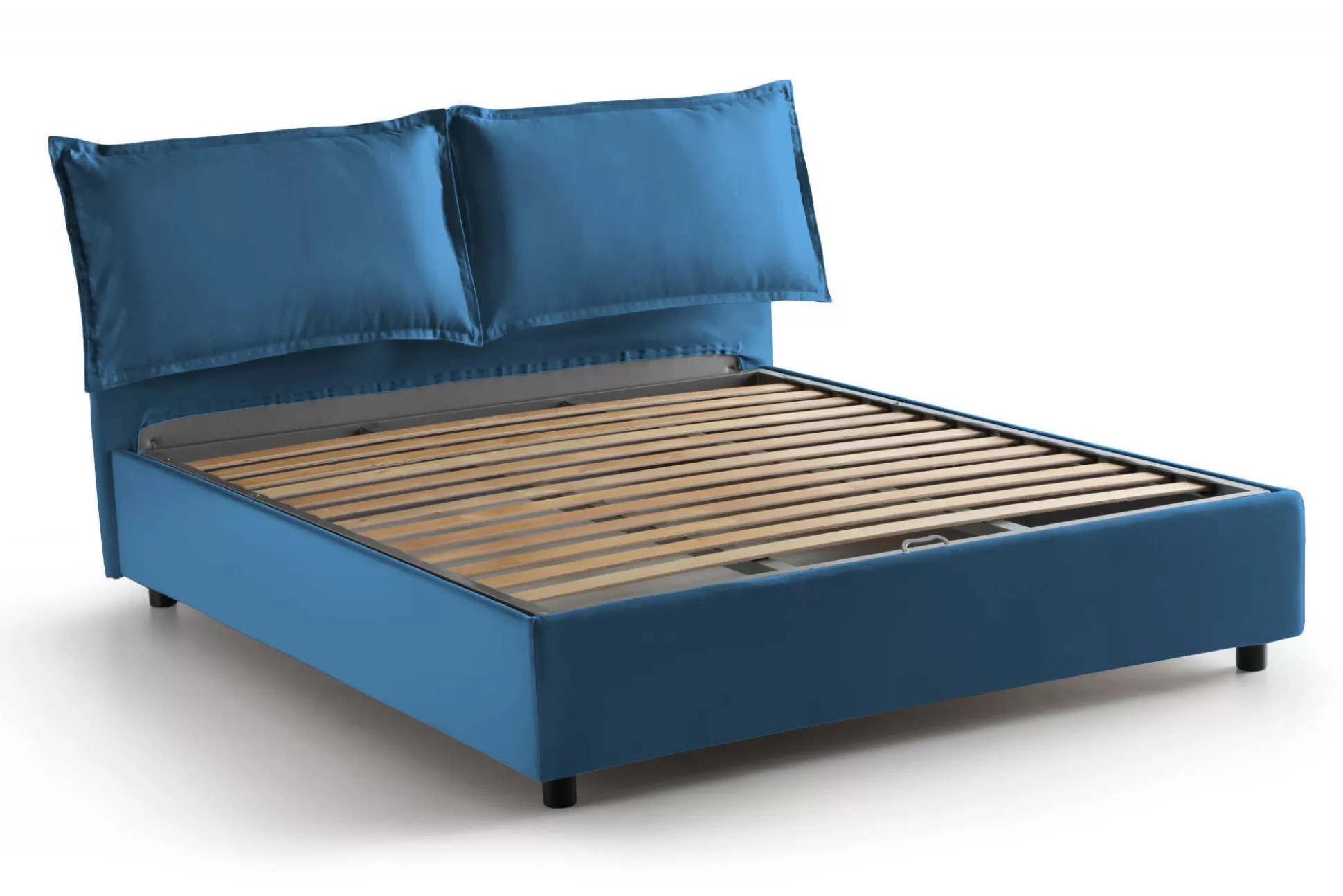 Dmora Letti Alla Francese<Letto alla francese Agalo, adatto per materasso Cm 140x200,