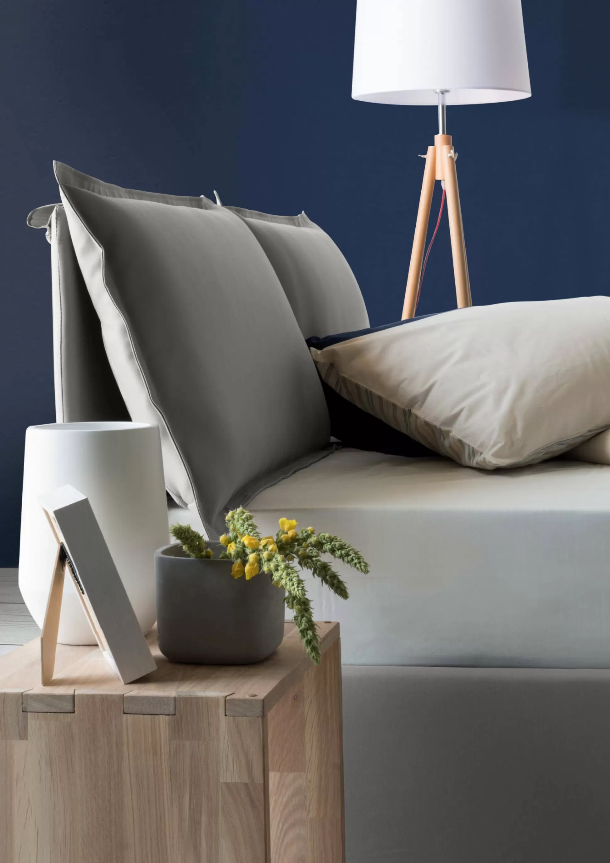 Dmora Letti Alla Francese<Letto alla francese Agalo, adatto per materasso Cm 140x200,