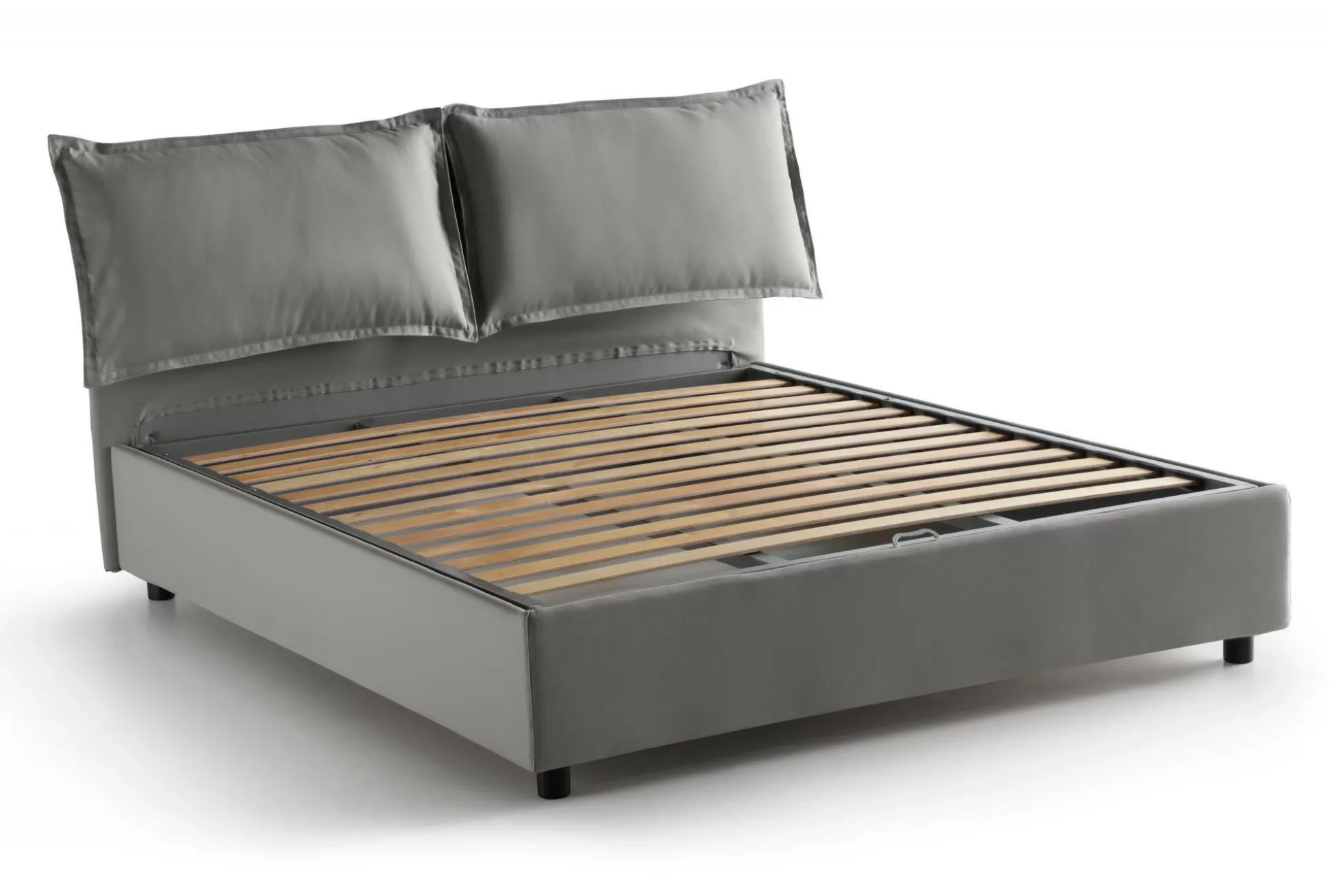 Dmora Letti Alla Francese<Letto alla francese Agalo, adatto per materasso Cm 140x200,