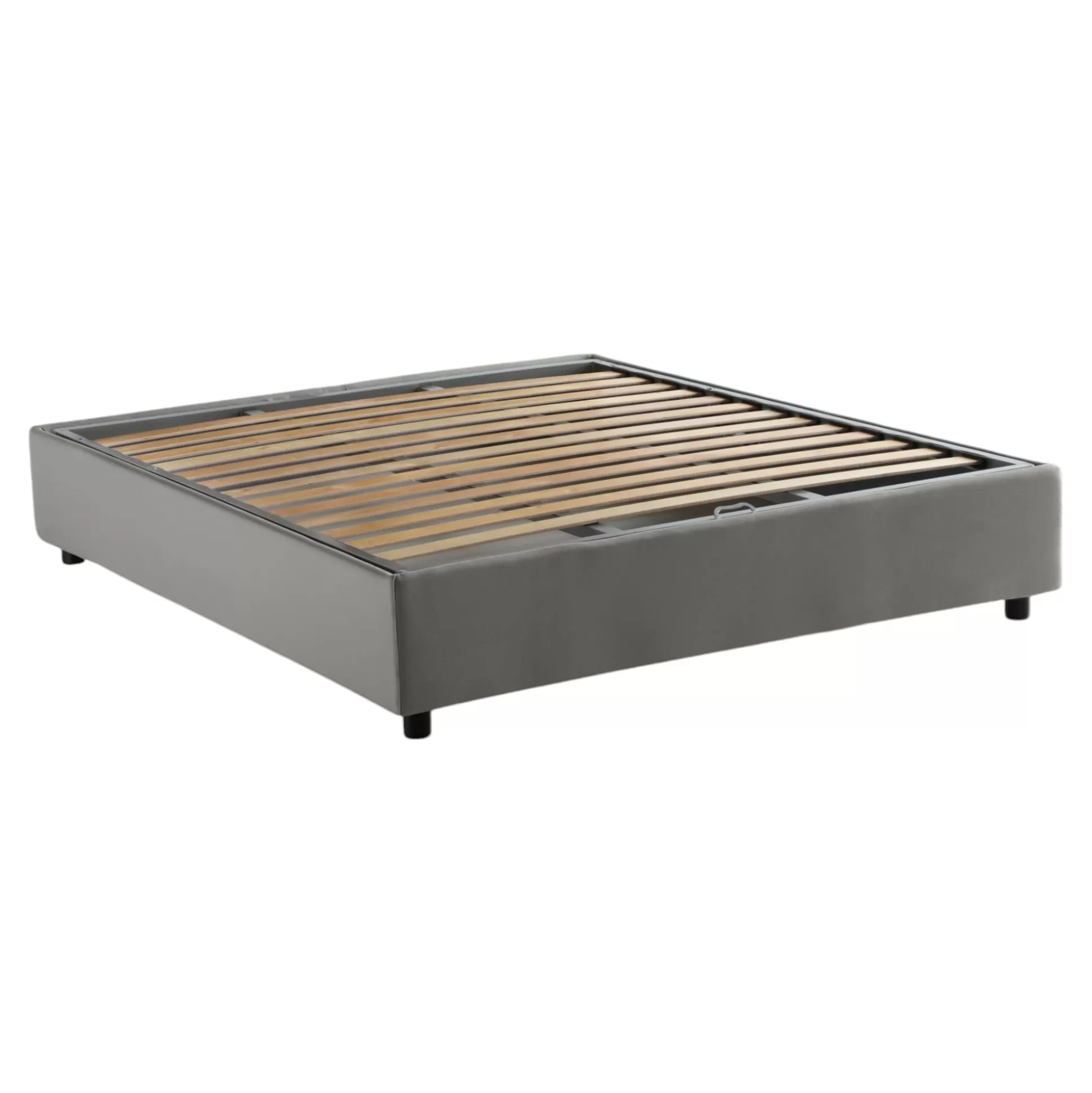 Dmora Letti Alla Francese<Letto alla francese Alaksir, con materasso Cm 140x200 incluso,