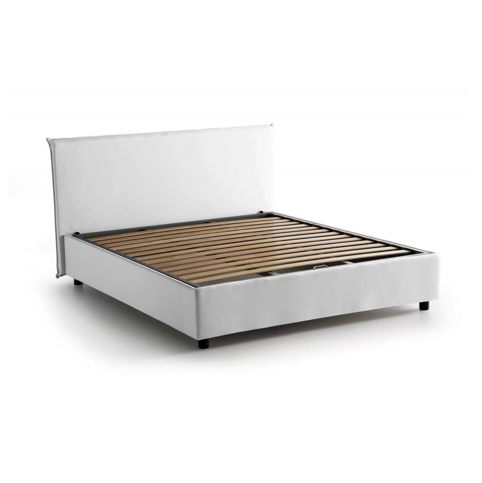 Dmora Letti Alla Francese<Letto alla francese Alvacus, adatto per materasso Cm 140x200,