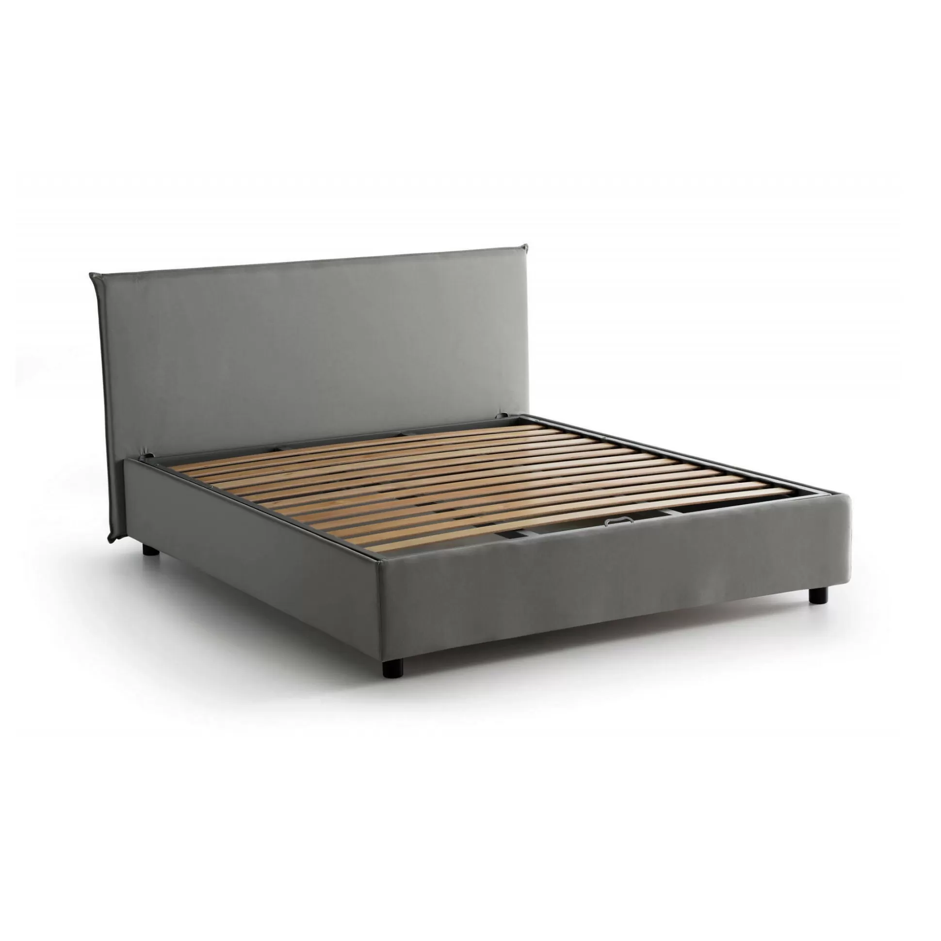 Dmora Letti Alla Francese<Letto alla francese Alvacus, adatto per materasso Cm 140x200,