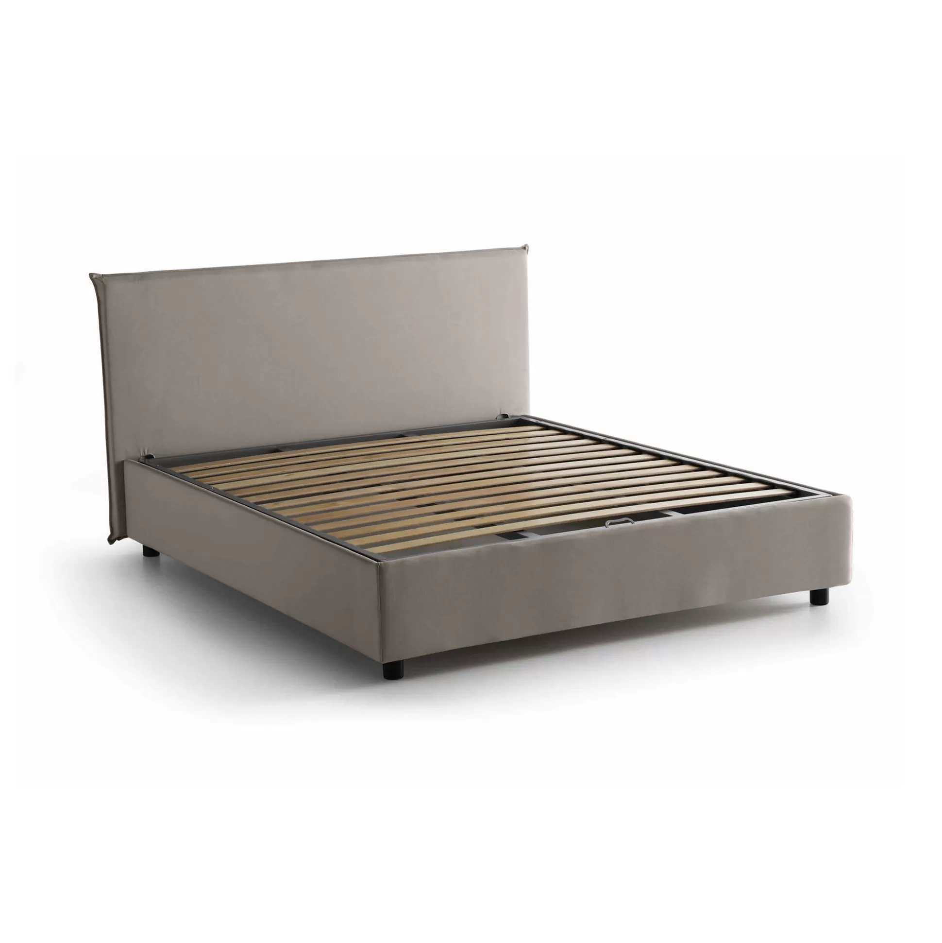 Dmora Letti Alla Francese<Letto alla francese Alvacus, adatto per materasso Cm 140x200,