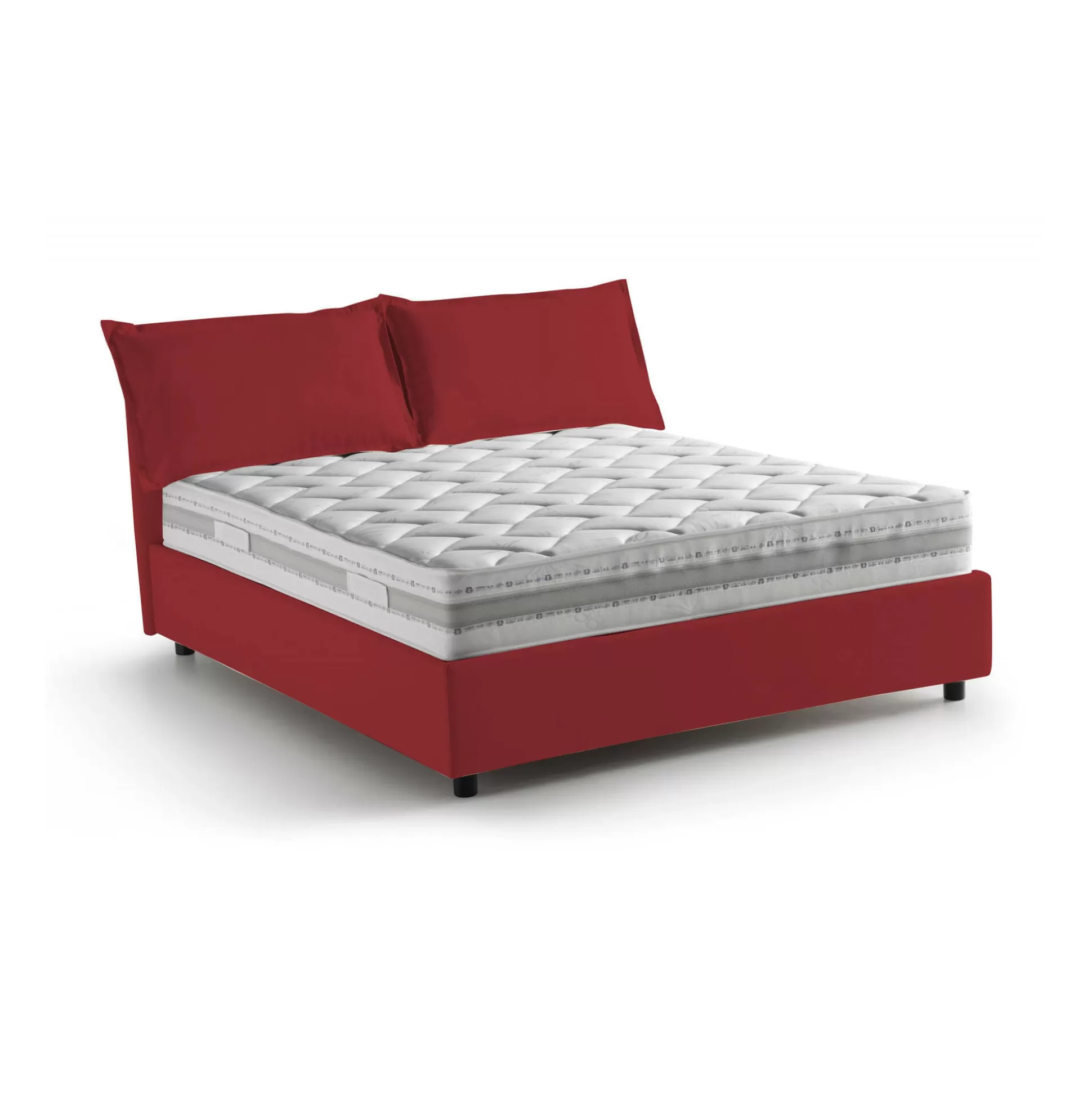 Dmora Letti Alla Francese<Letto alla francese Annica, con materasso Cm 140x200 incluso,