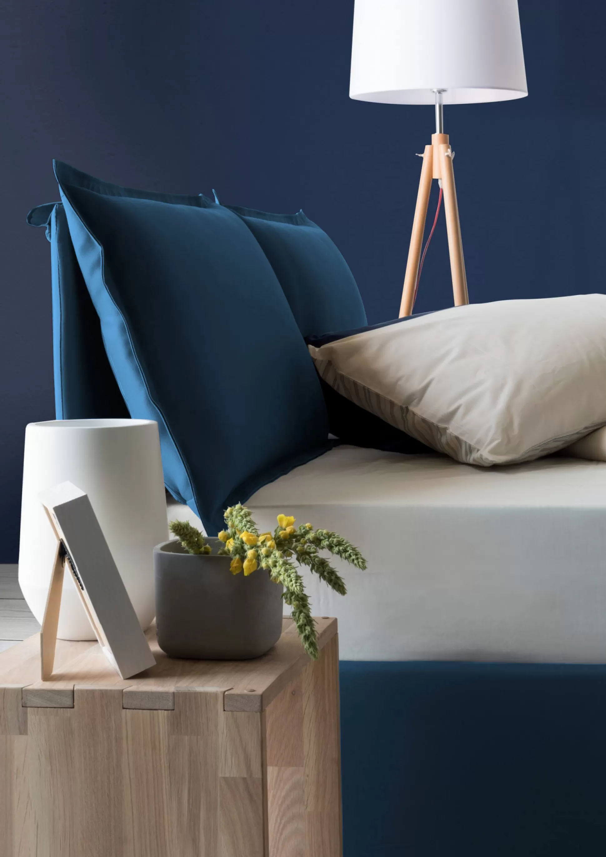 Dmora Letti Alla Francese<Letto alla francese Arden, con materasso Cm 140x190 incluso,