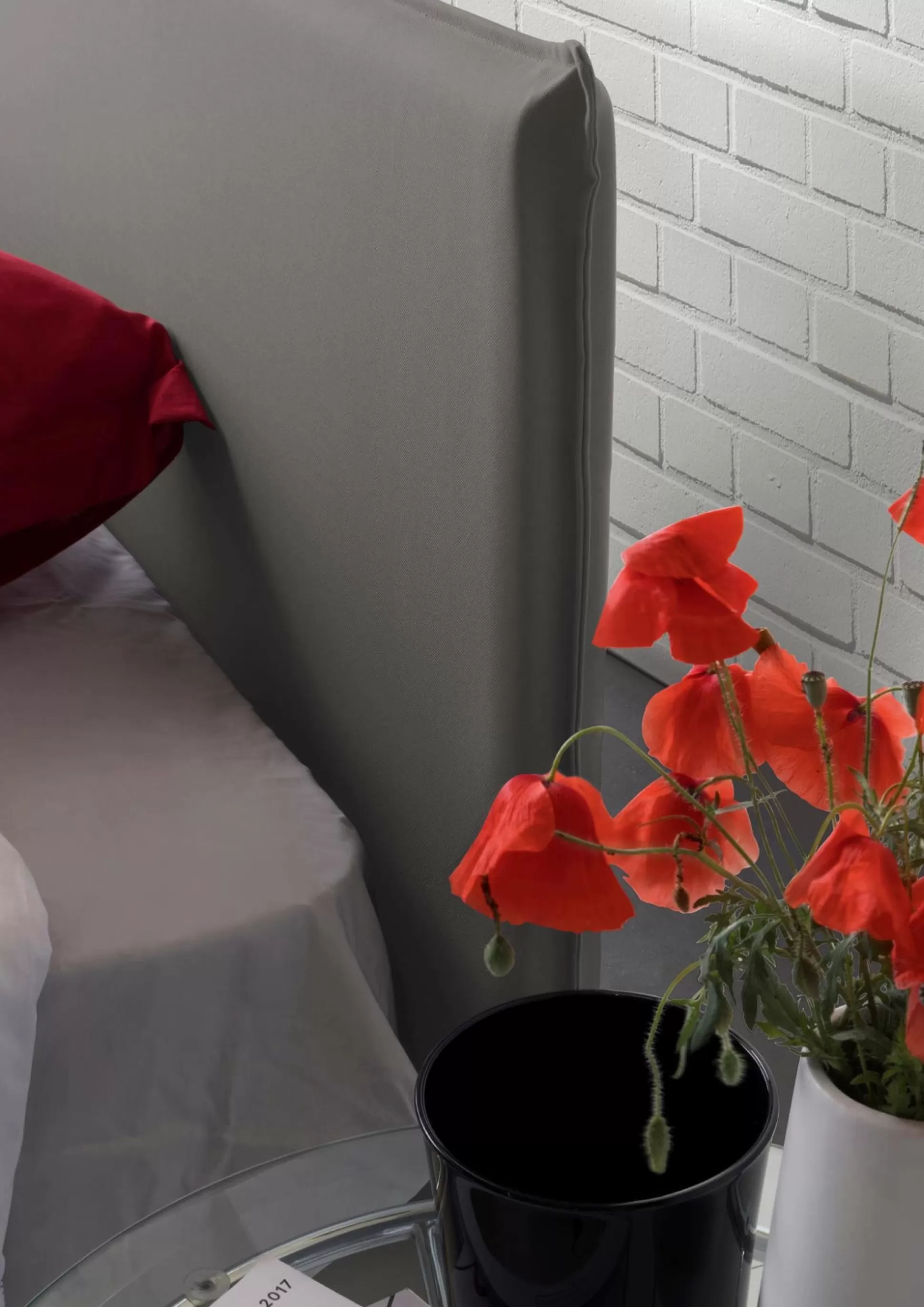 Dmora Letti Alla Francese<Letto alla francese Aros, con materasso Cm 140x200 incluso,